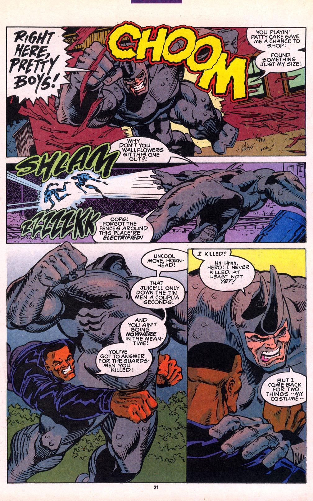 Read online Cage (1992) comic -  Issue #9 - 16