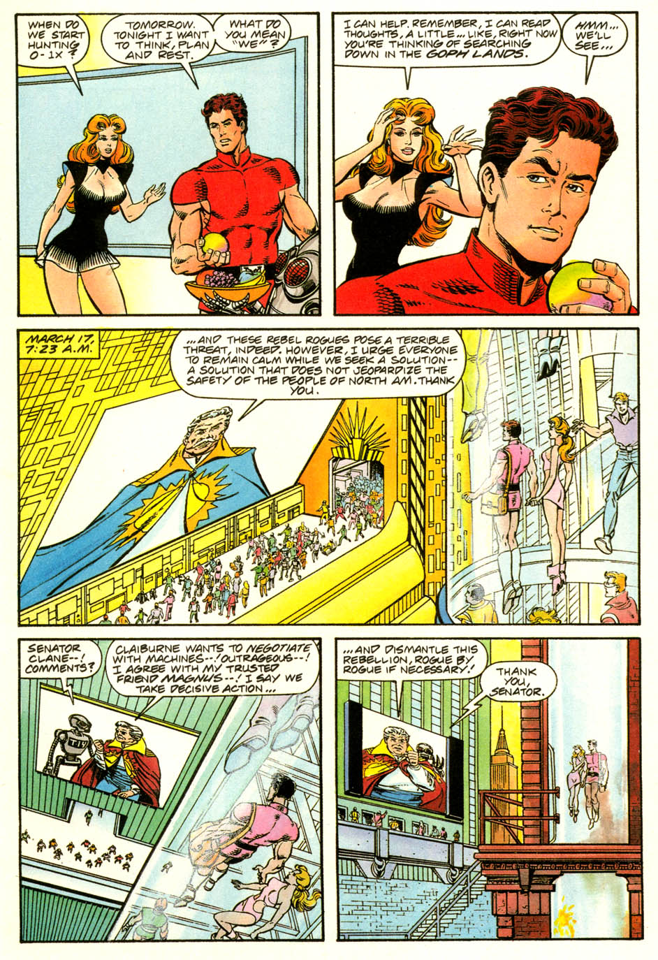 Read online Magnus Robot Fighter (1991) comic -  Issue #1 - 18