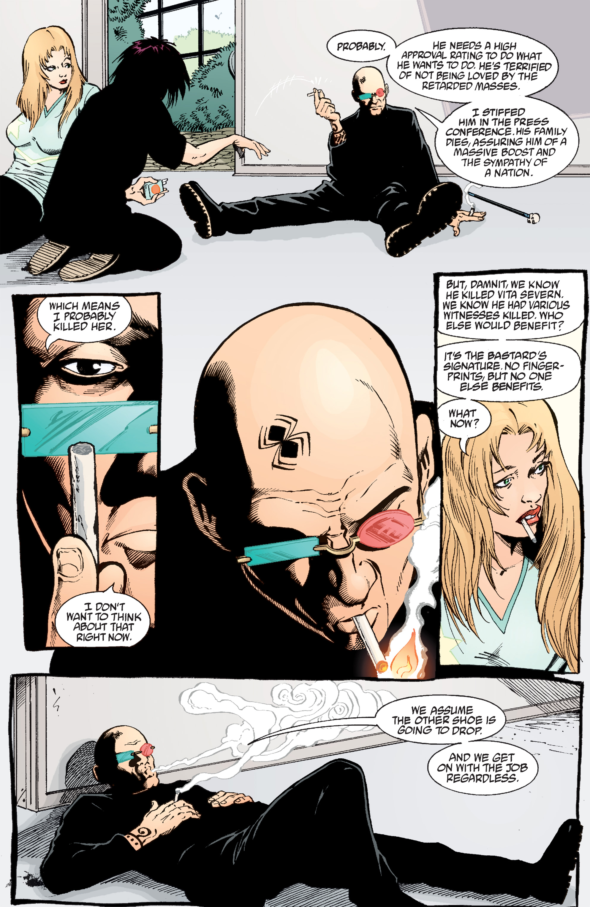 Read online Transmetropolitan comic -  Issue #48 - 19
