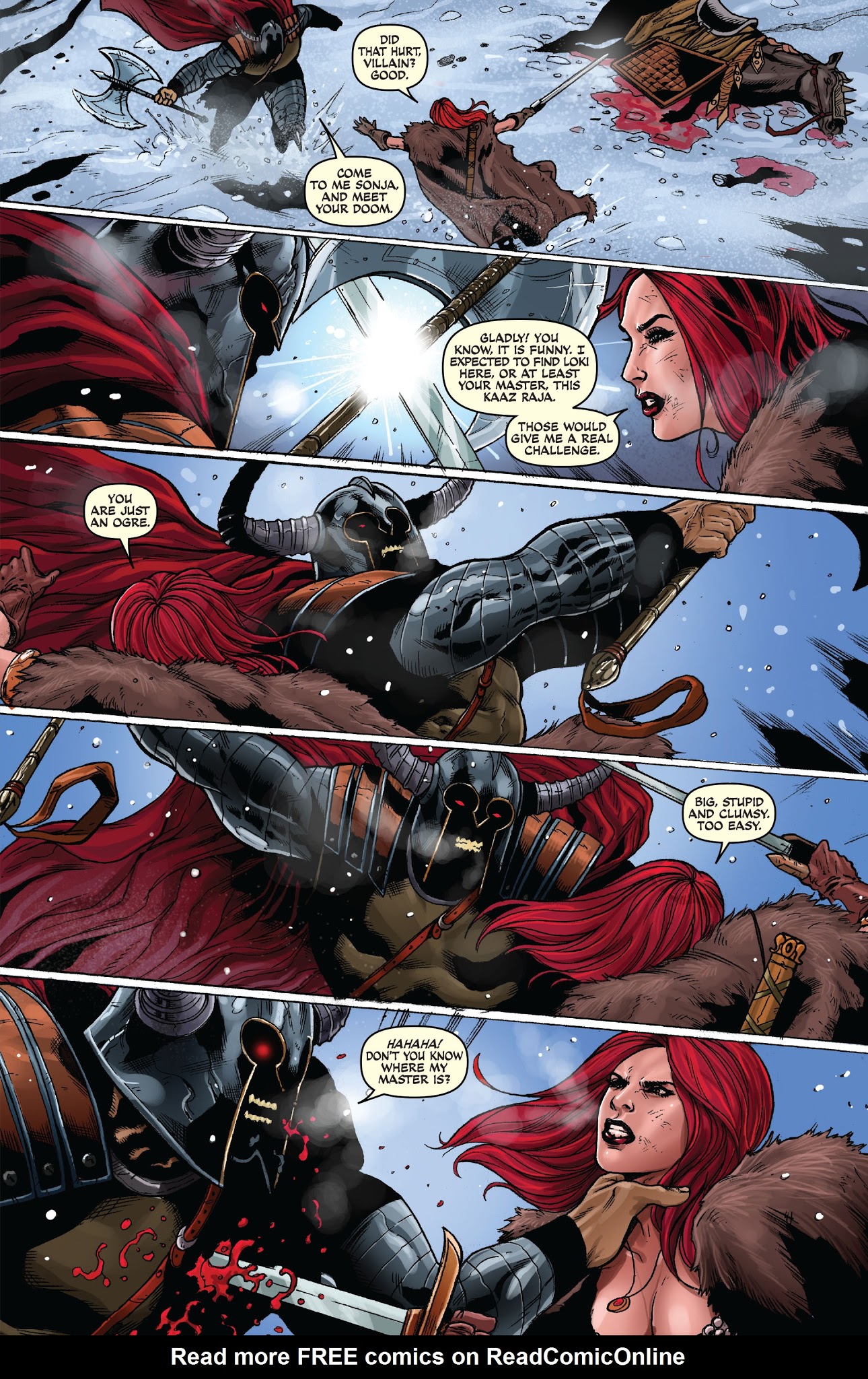 Read online Red Sonja: Revenge of the Gods comic -  Issue #2 - 14