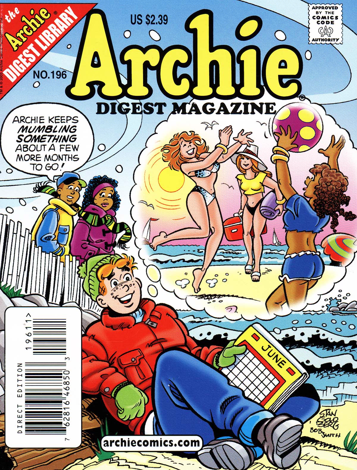 Archie Digest Magazine issue 196 - Page 1