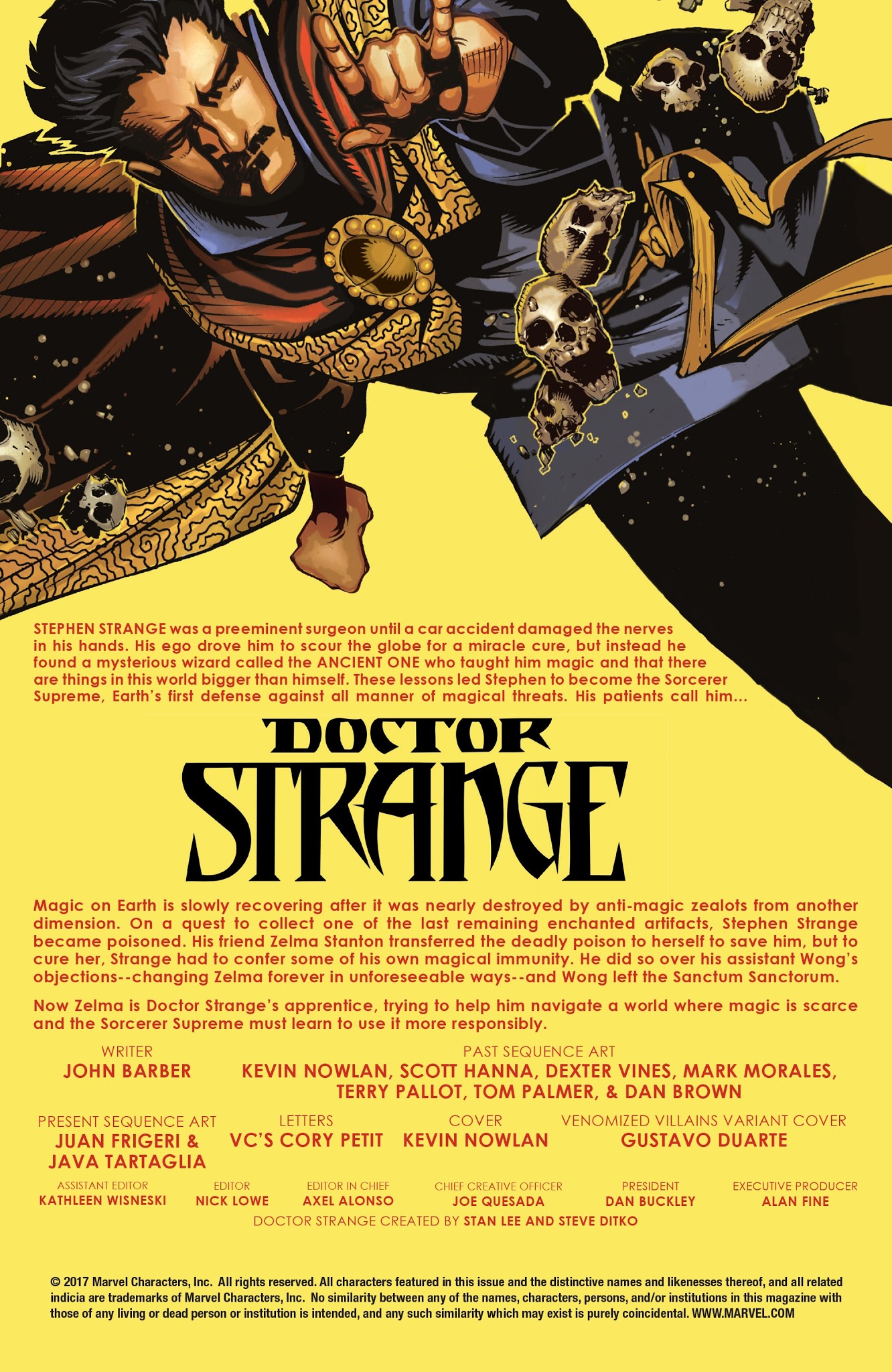Read online Doctor Strange (2015) comic -  Issue #25 - 2