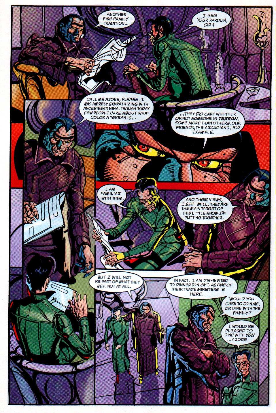 Read online John Jakes' Mulkon Empire comic -  Issue #1 - 18