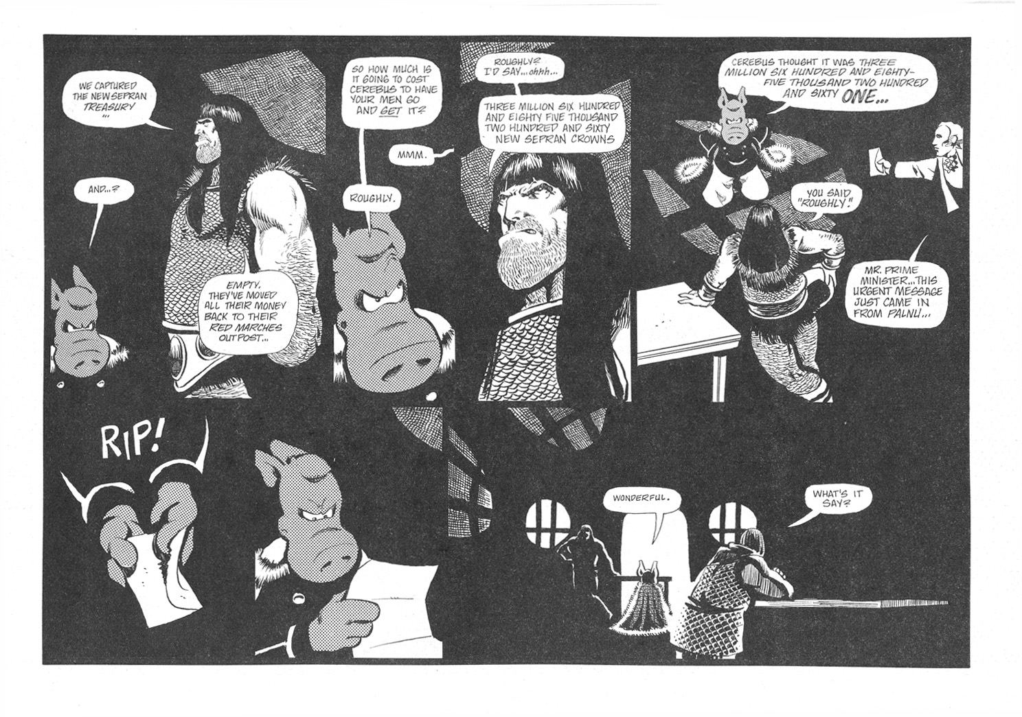 Read online Cerebus comic -  Issue #47 - 9