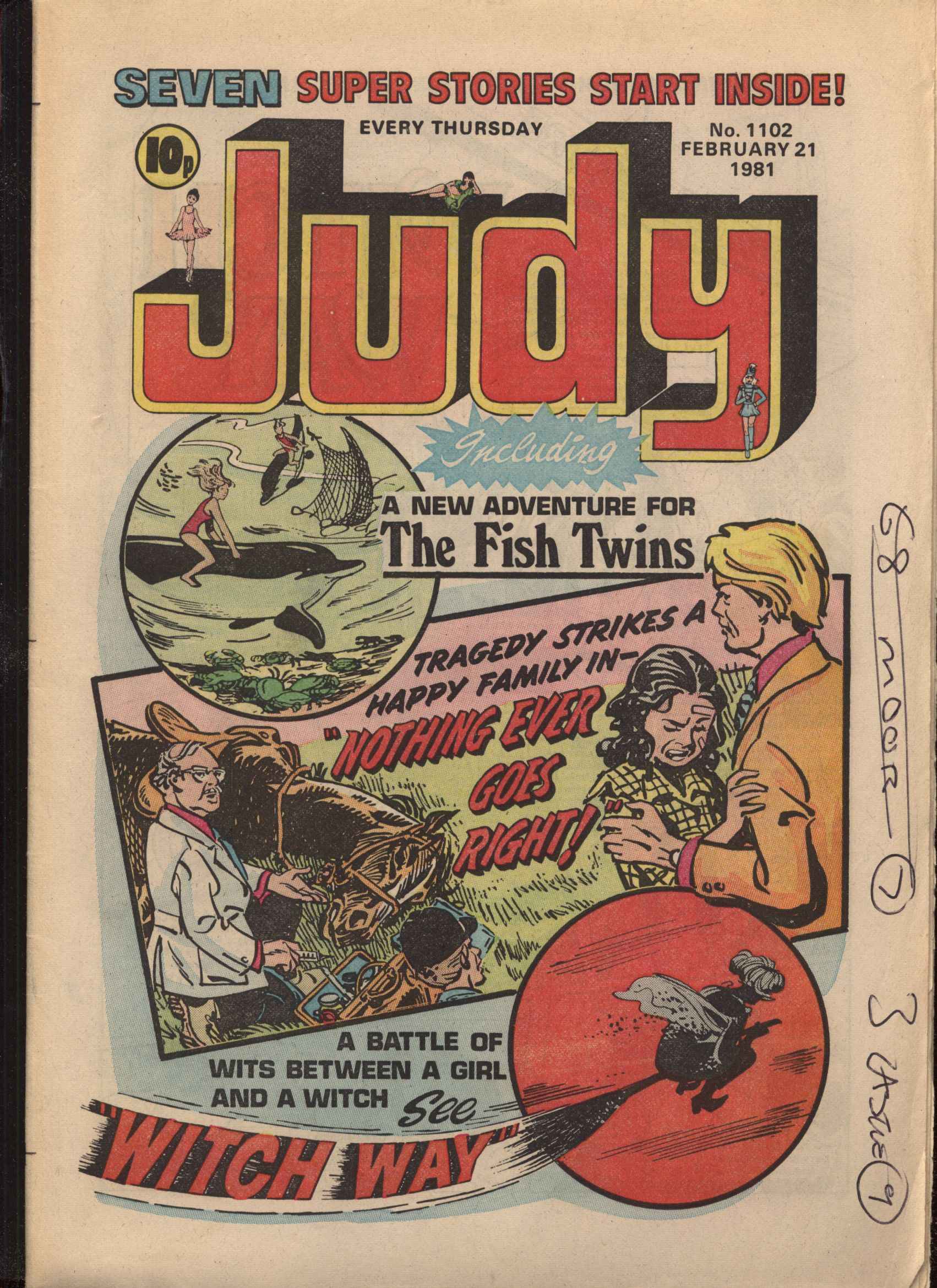 Read online Judy comic -  Issue #1102 - 1