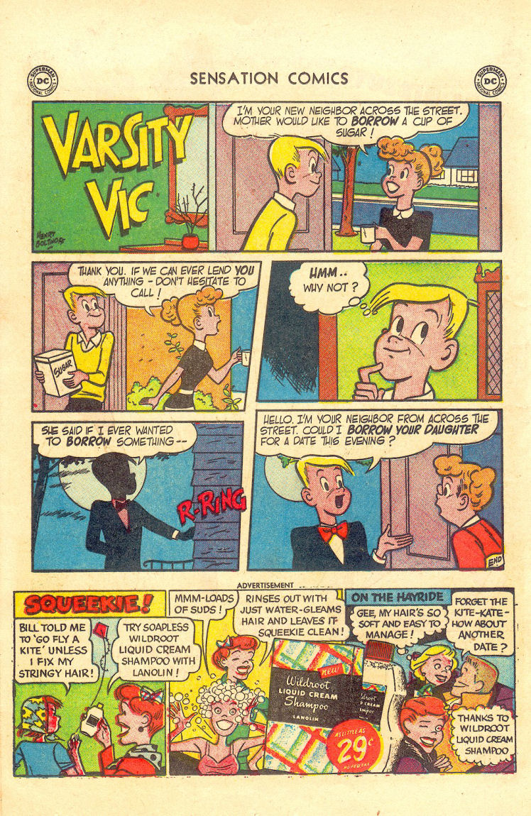 Read online Sensation (Mystery) Comics comic -  Issue #105 - 16