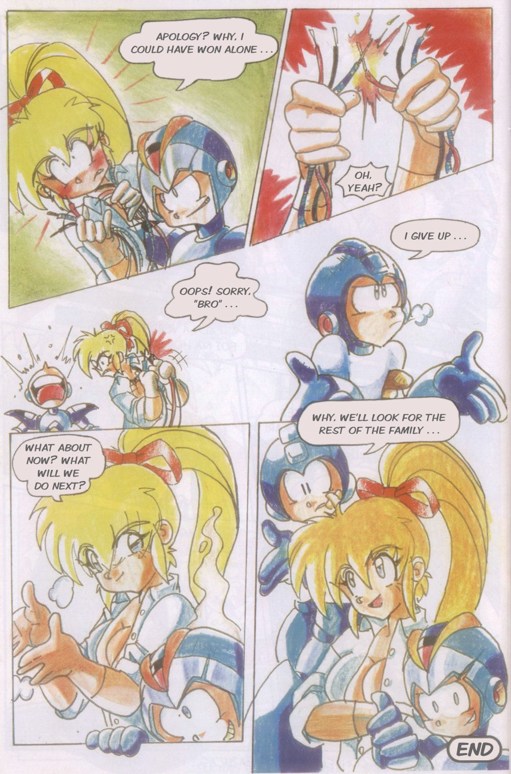 Read online Novas Aventuras de Megaman comic -  Issue #6 - 29