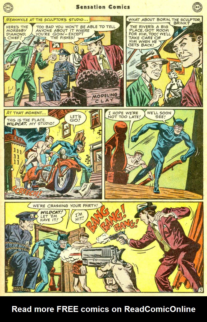 Read online Sensation (Mystery) Comics comic -  Issue #87 - 21