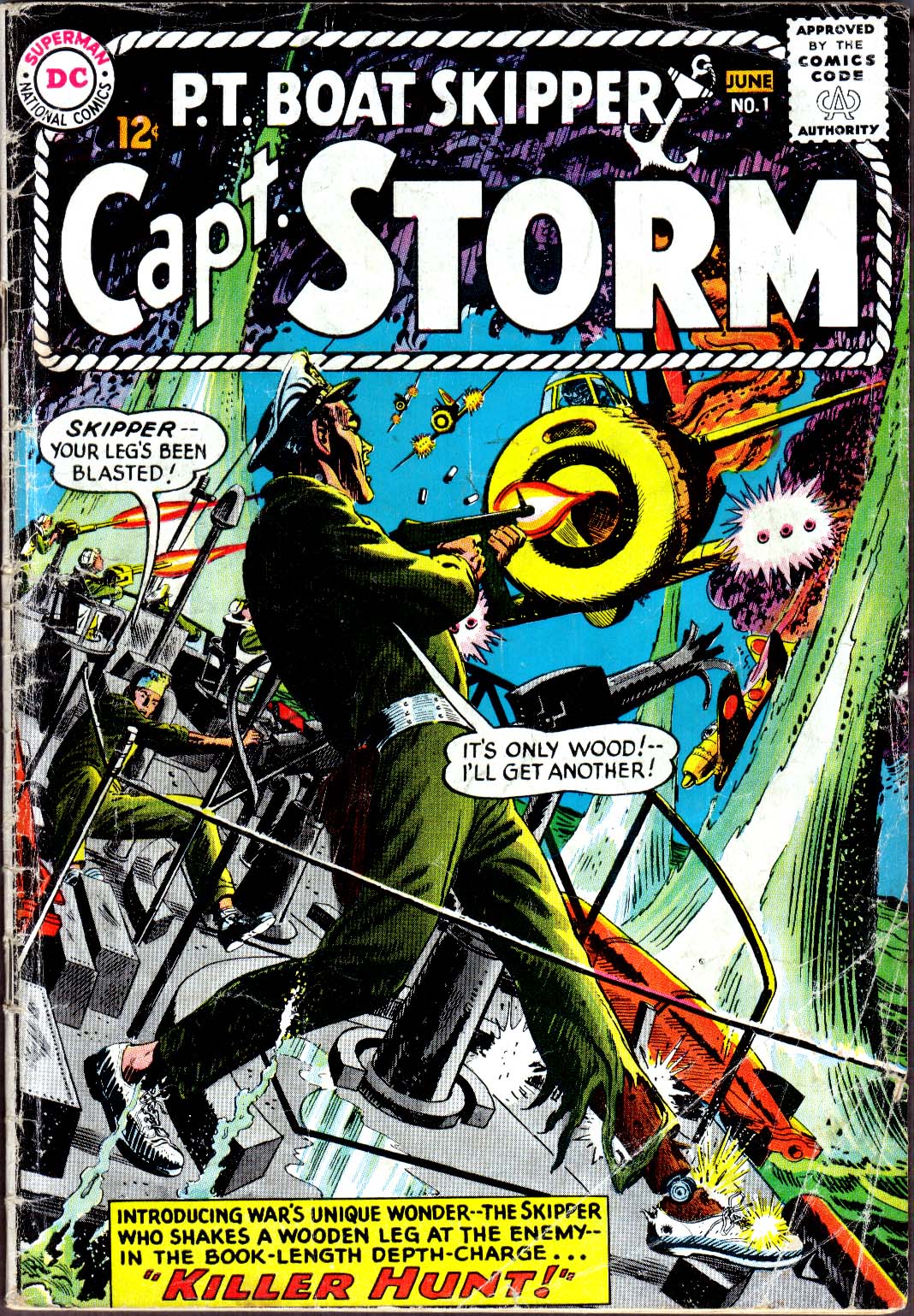 Read online Capt. Storm comic -  Issue #1 - 1