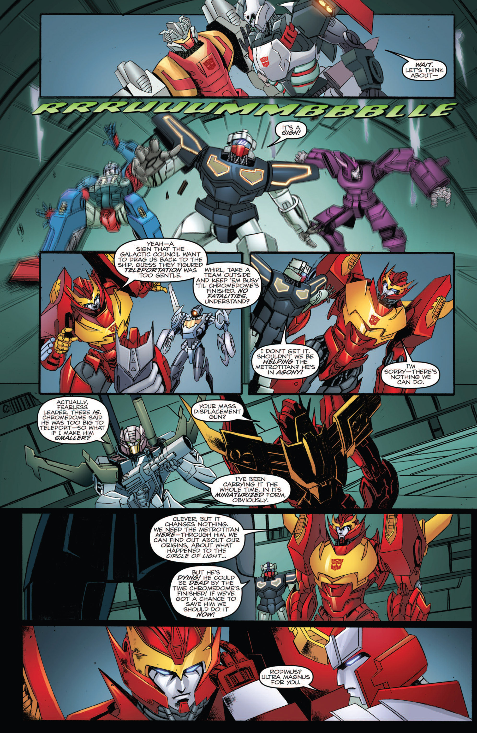 Read online The Transformers: More Than Meets The Eye comic -  Issue # Annual 2012 - 34