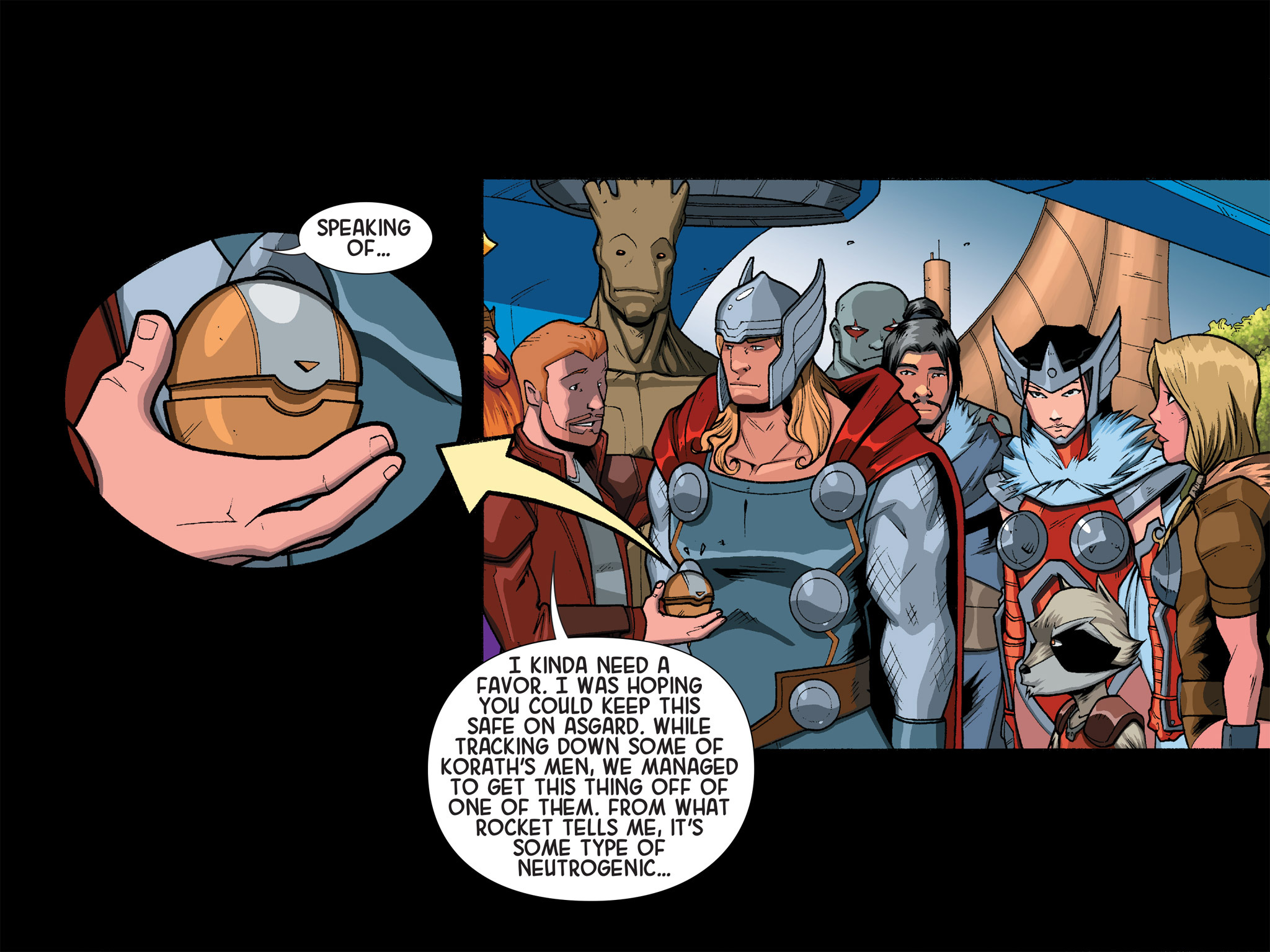 Read online Guardians of the Galaxy: Awesome Mix Infinite Comic comic -  Issue #1 - 6