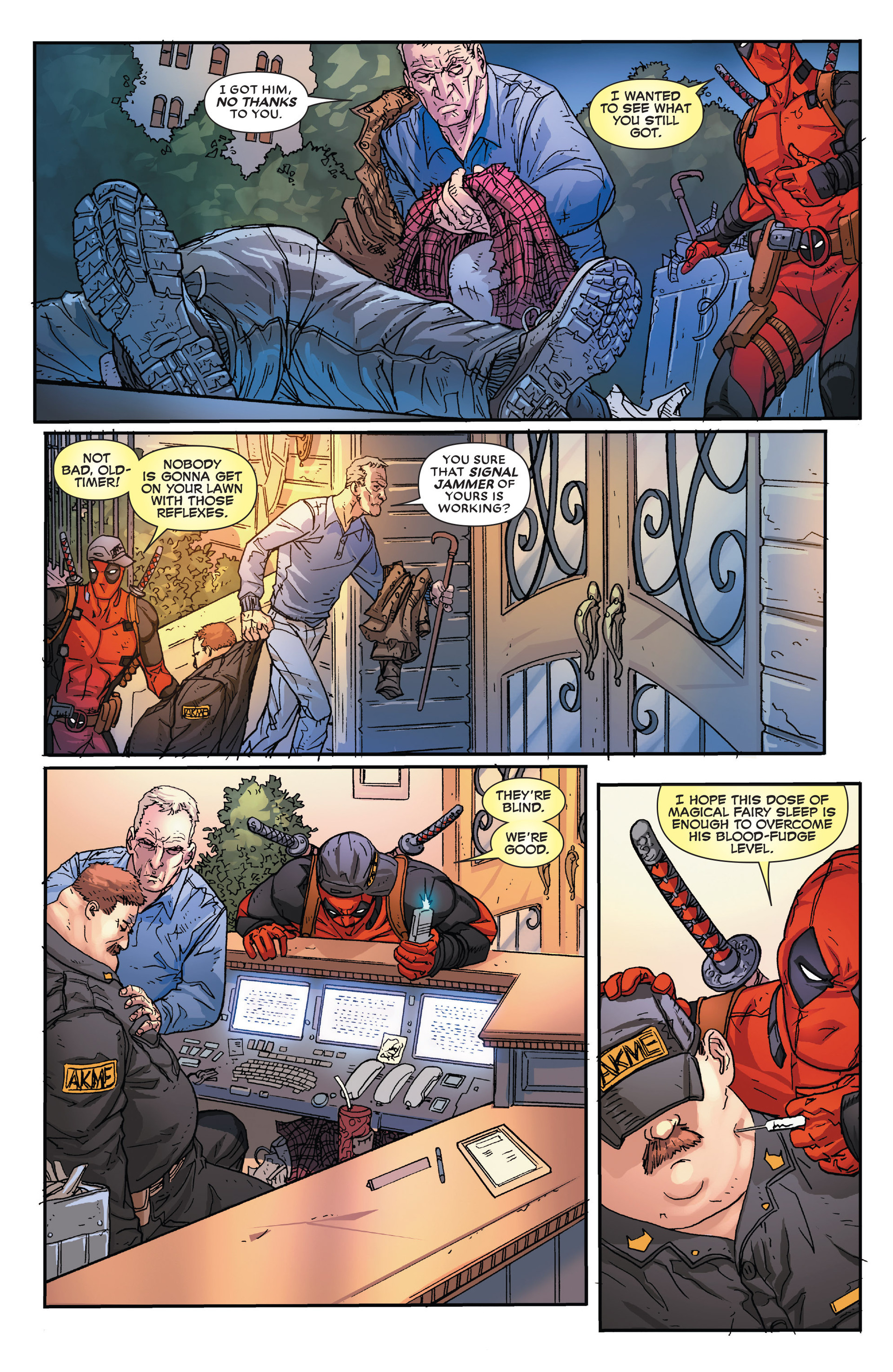 Read online Death of Wolverine: Deadpool & Captain America comic -  Issue # Full - 13