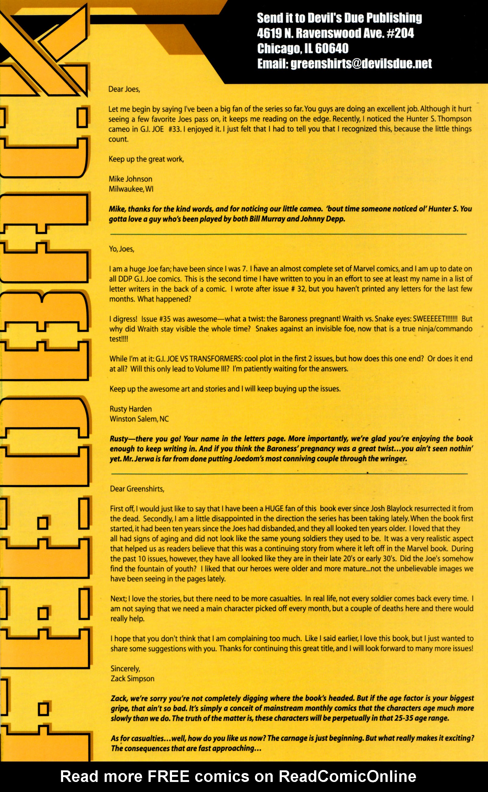 Read online G.I. Joe (2001) comic -  Issue #37 - 25