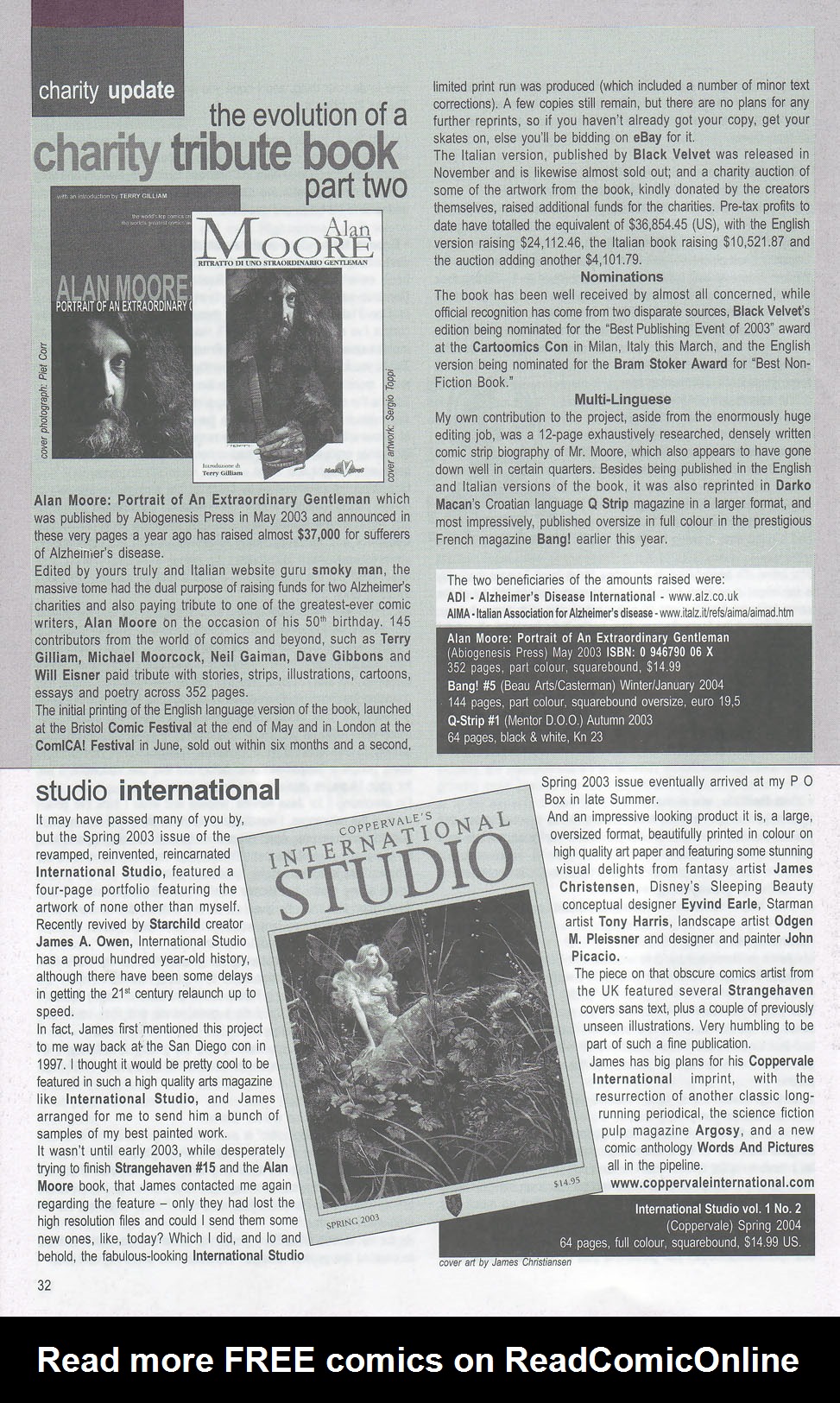 Read online Strangehaven comic -  Issue #16 - 32