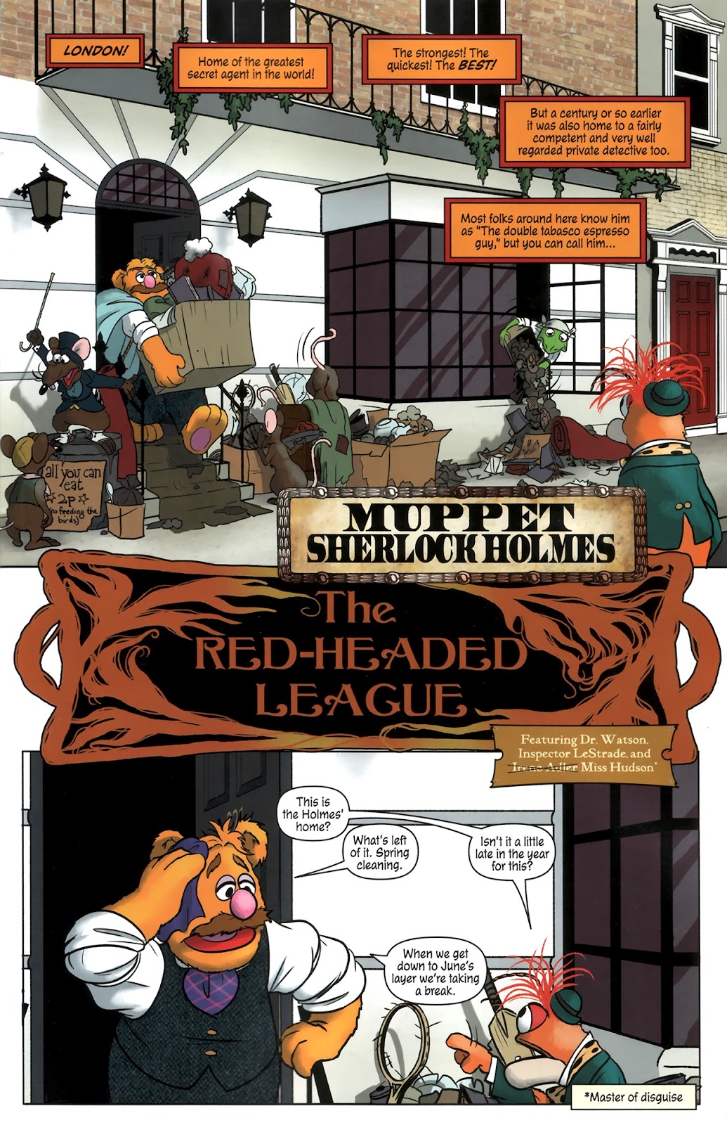 Muppet Sherlock Holmes issue 3 - Page 3