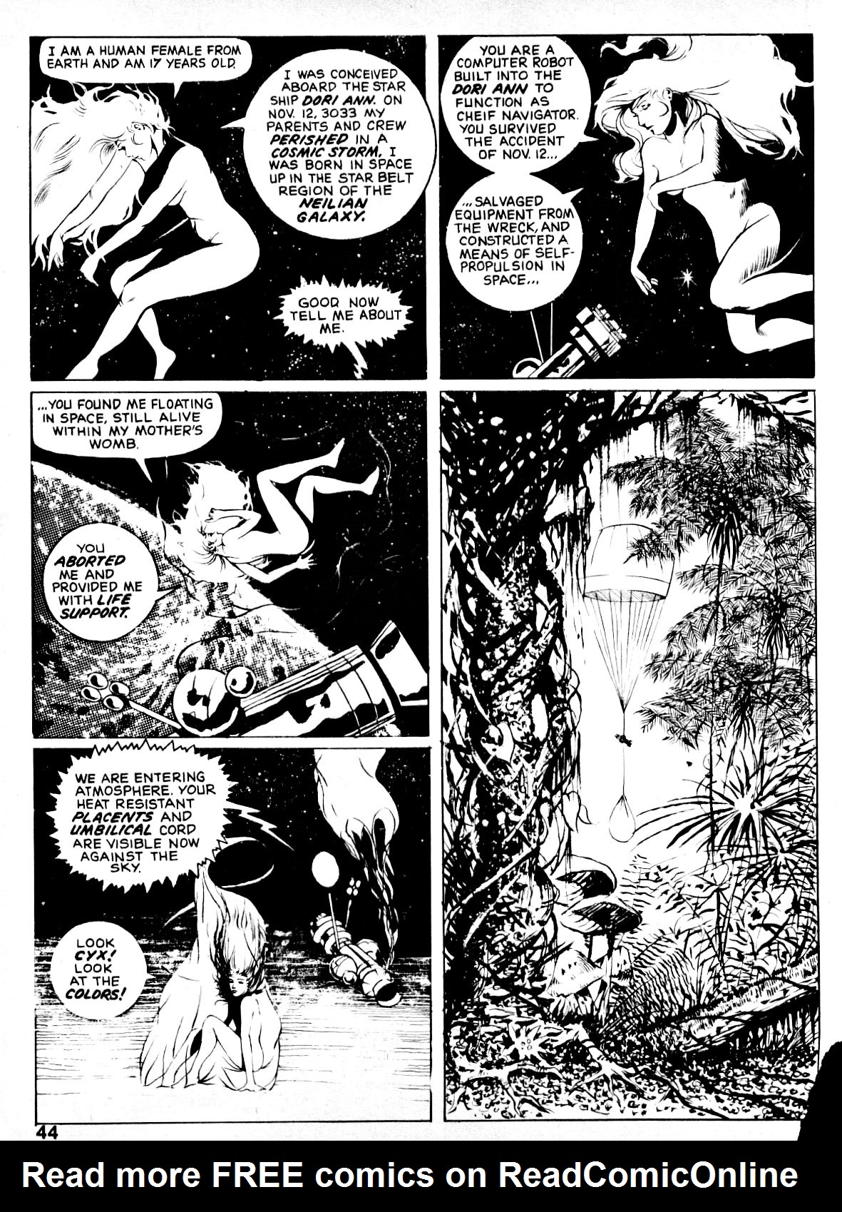 Read online Nightmare (1970) comic -  Issue #14 - 42
