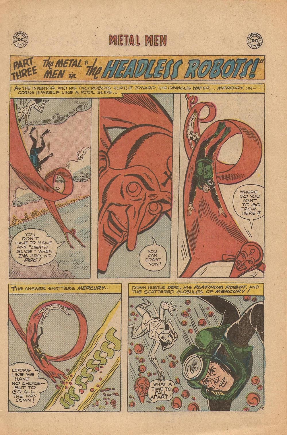 Read online Metal Men (1963) comic -  Issue #43 - 19