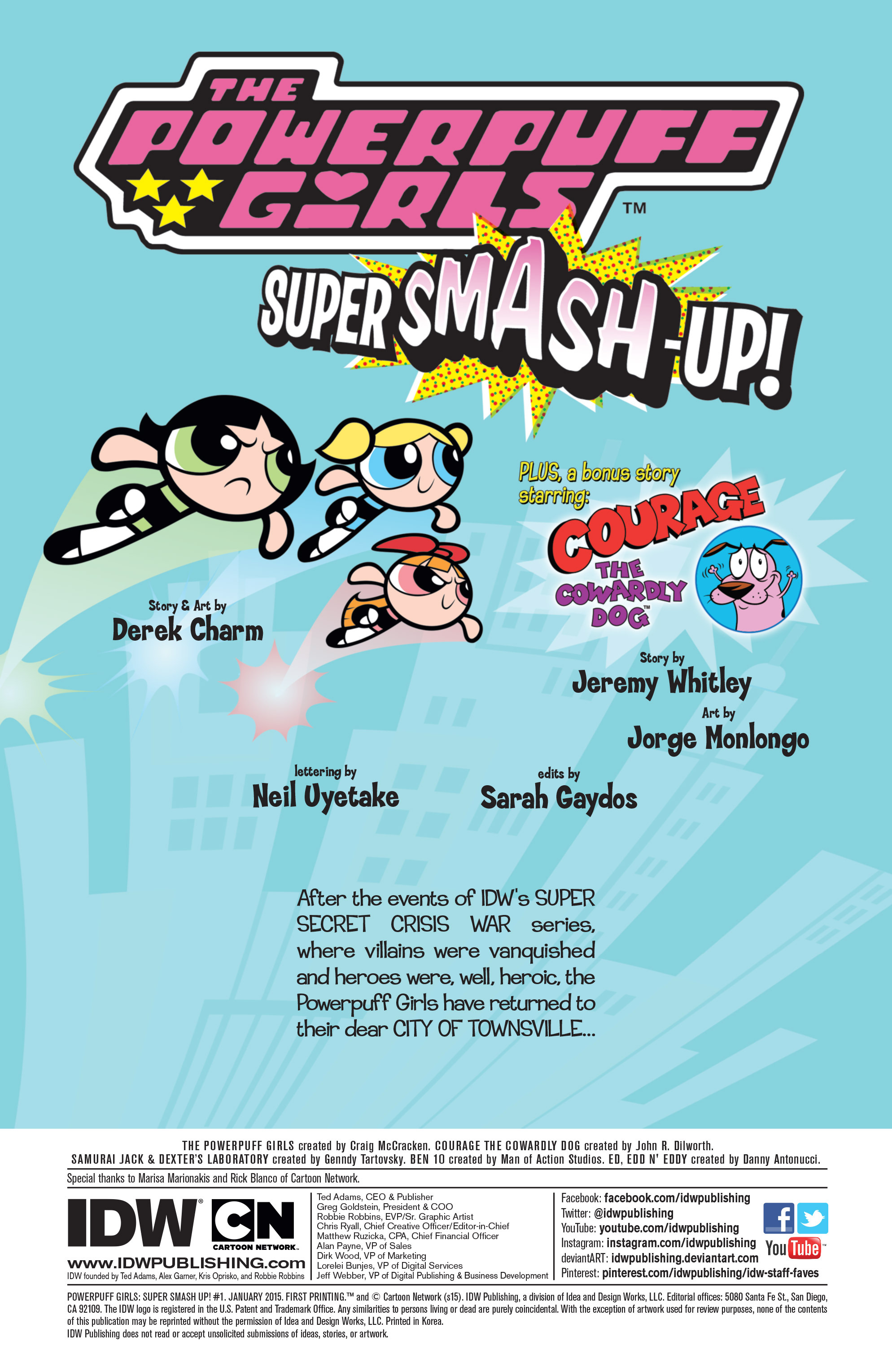 Read online Powerpuff Girls: Super Smash Up! comic -  Issue #1 - 2