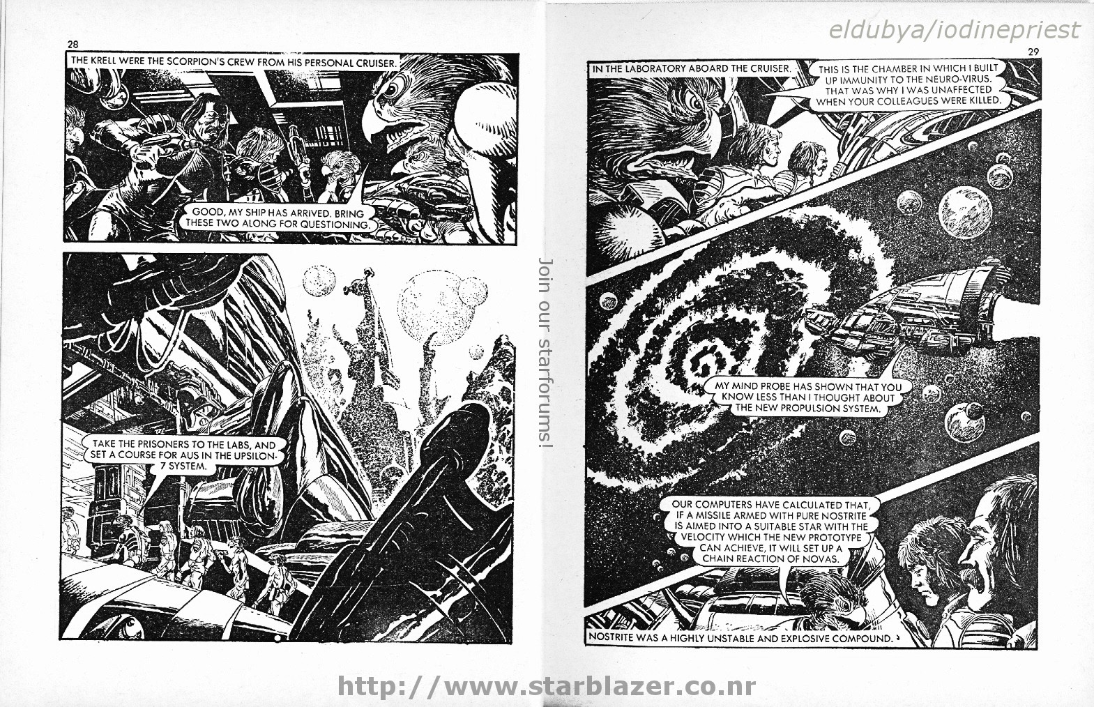 Read online Starblazer comic -  Issue #148 - 16