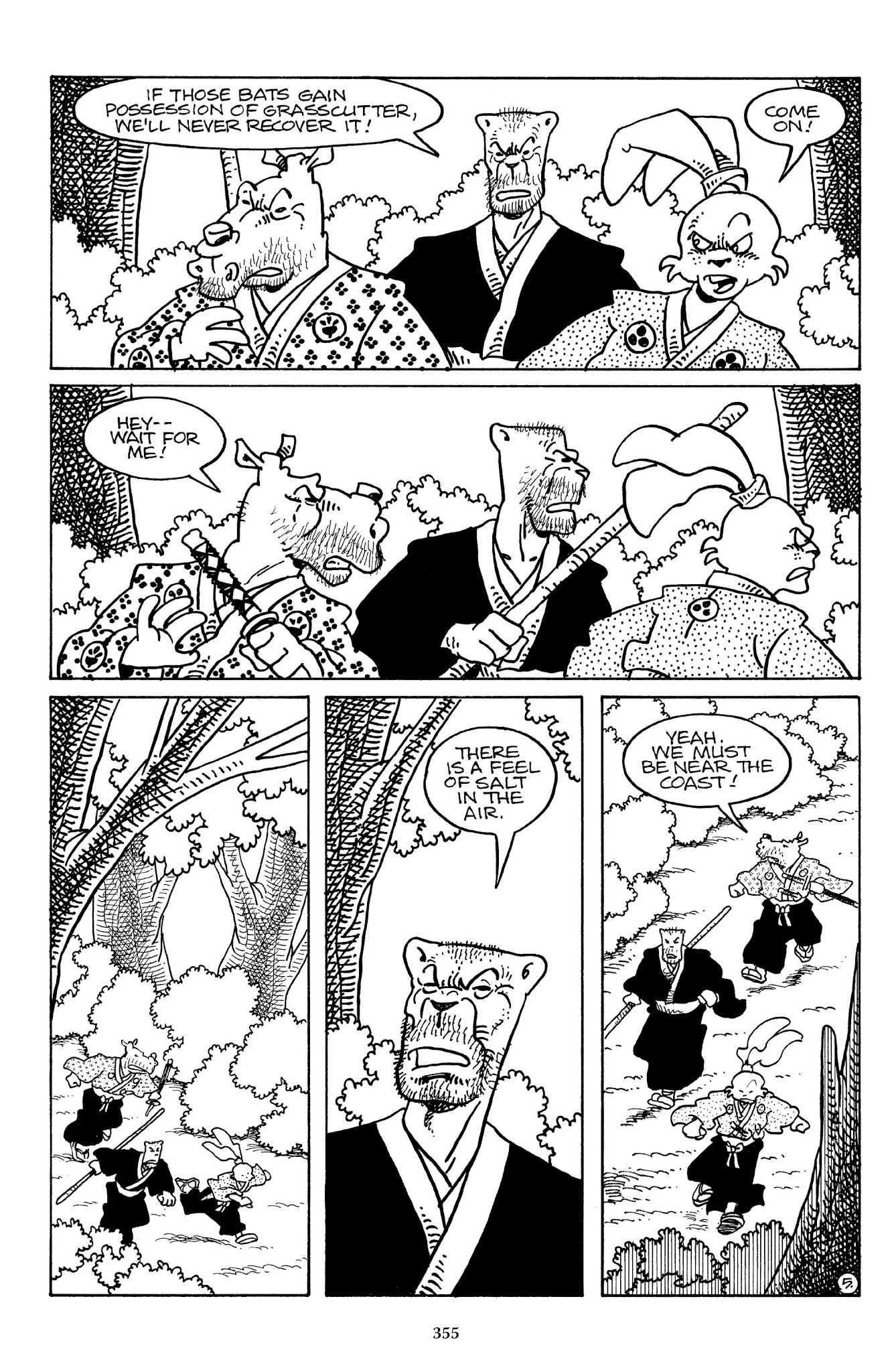 Read online The Usagi Yojimbo Saga comic -  Issue # TPB 3 - 351
