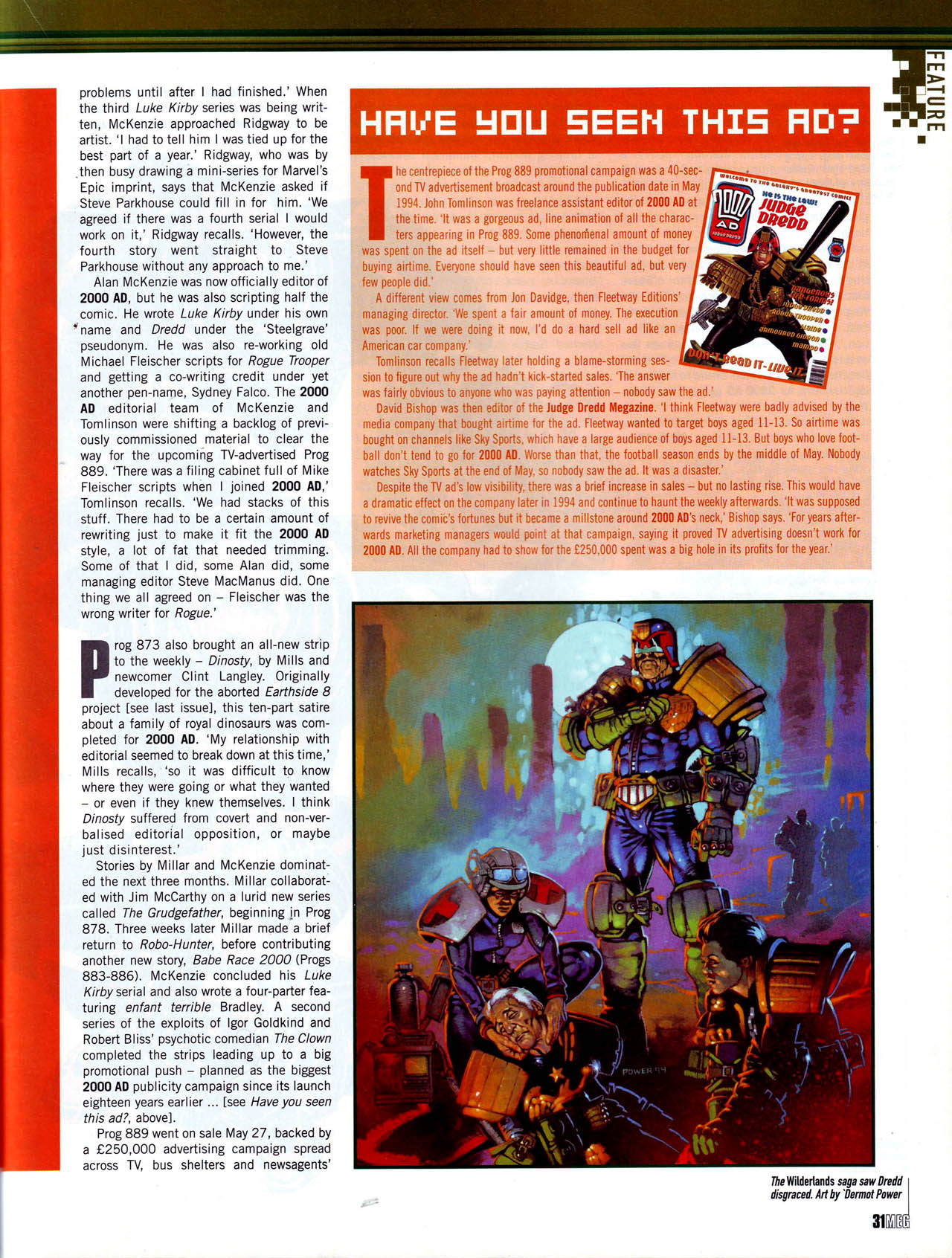 Read online Judge Dredd Megazine (Vol. 5) comic -  Issue #201 - 31