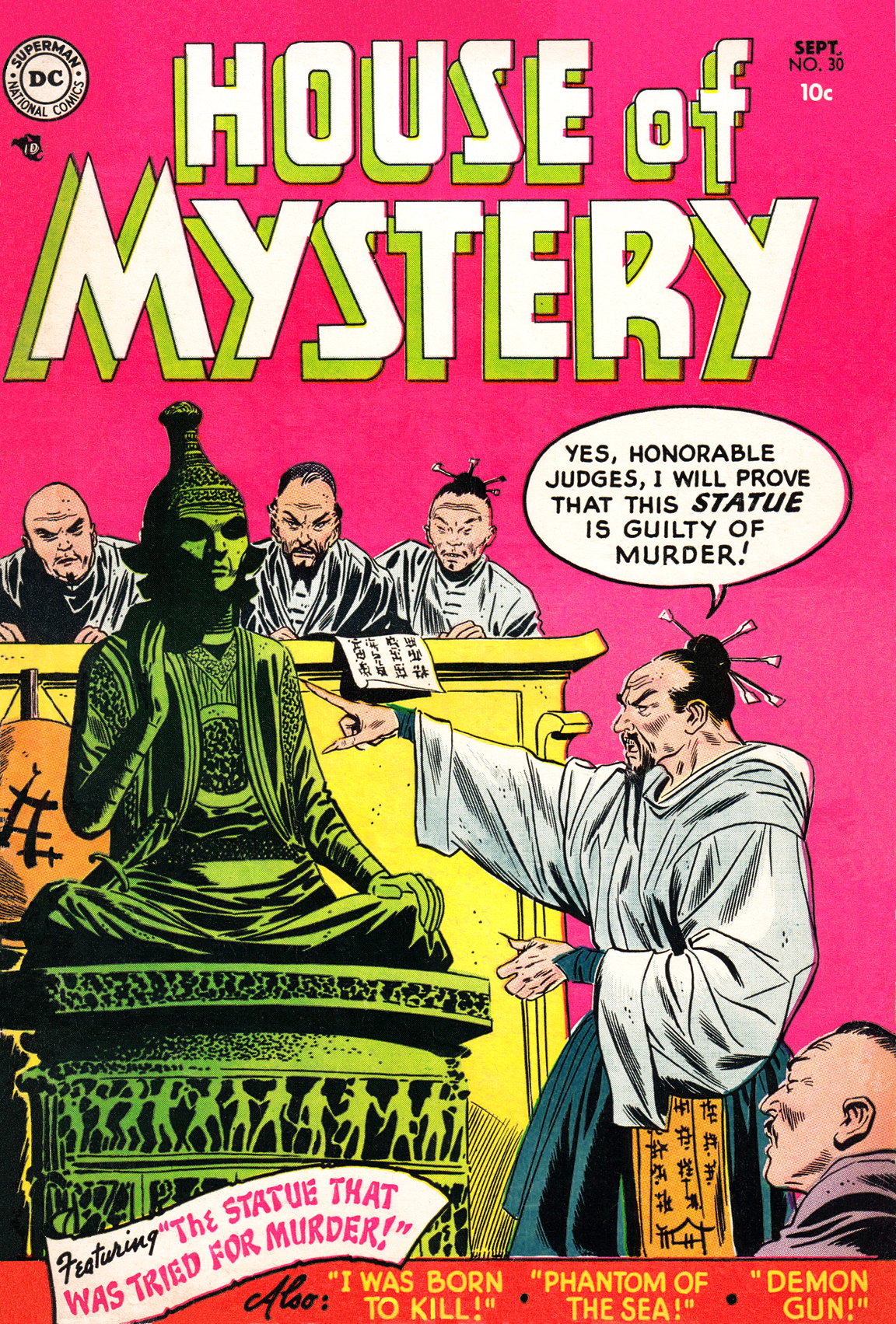 Read online House of Mystery (1951) comic -  Issue #30 - 1