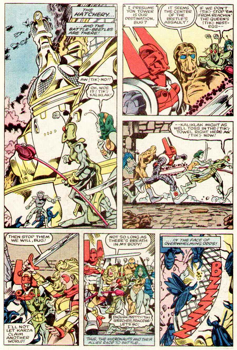 Read online Micronauts (1979) comic -  Issue #56 - 25