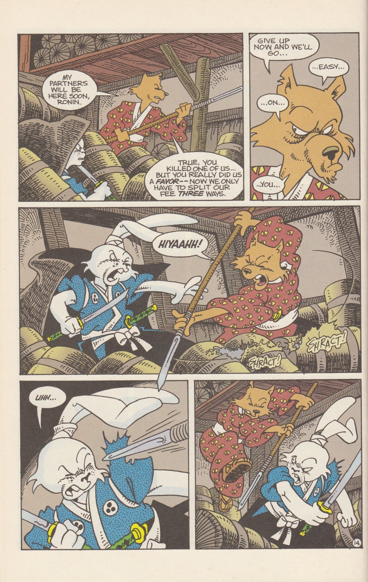 Read online Usagi Yojimbo (1993) comic -  Issue #5 - 16