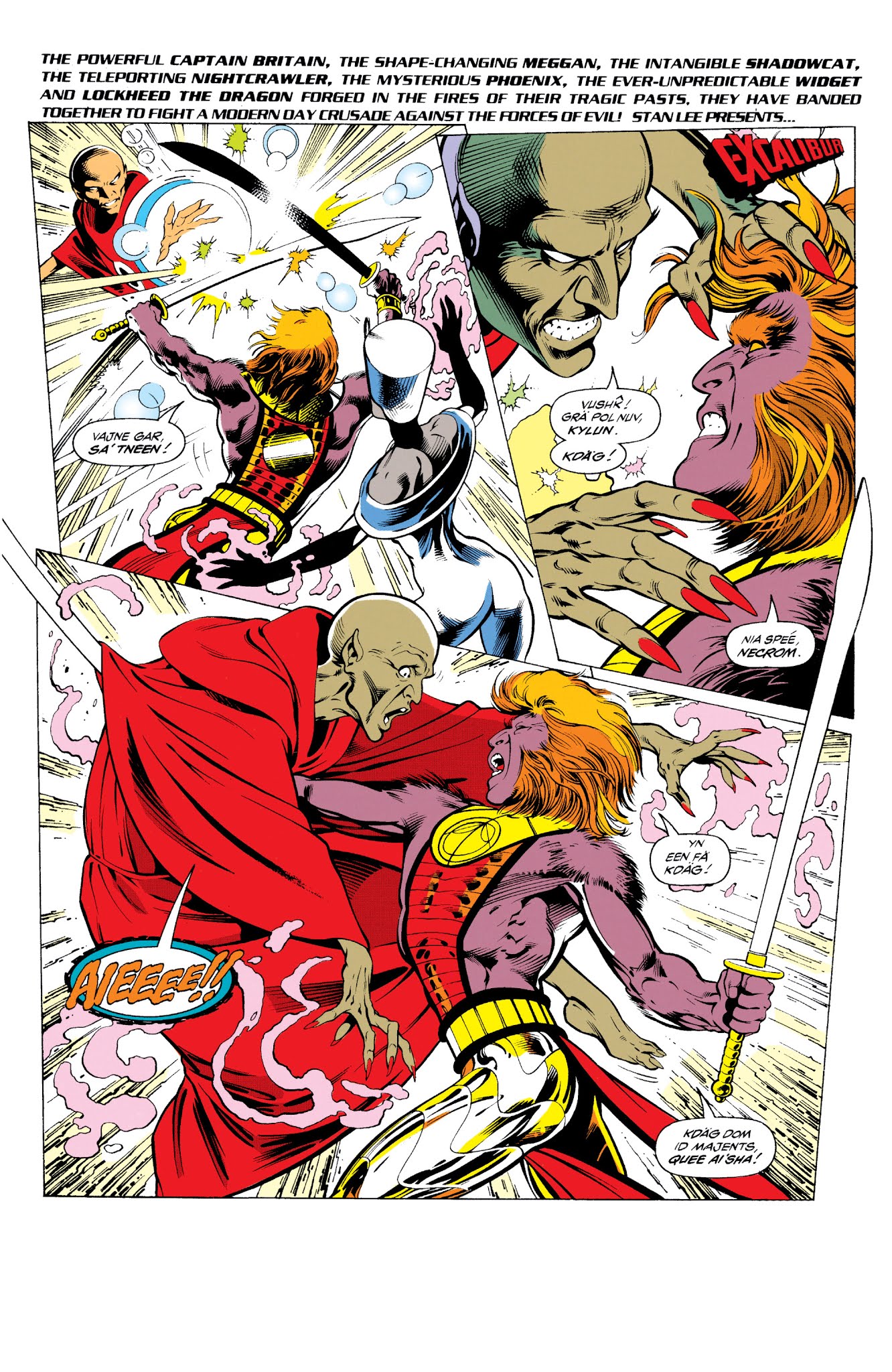 Read online Excalibur Visionaries: Alan Davis comic -  Issue # TPB 3 (Part 1) - 94