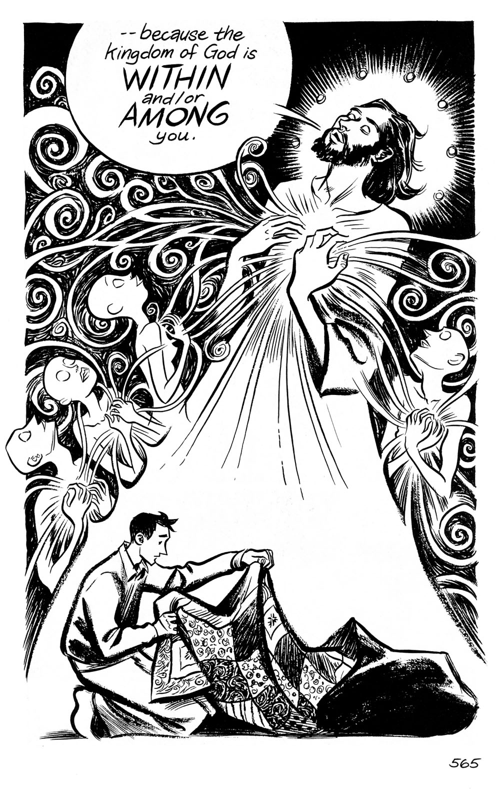 Read online Blankets comic -  Issue #3 - 189