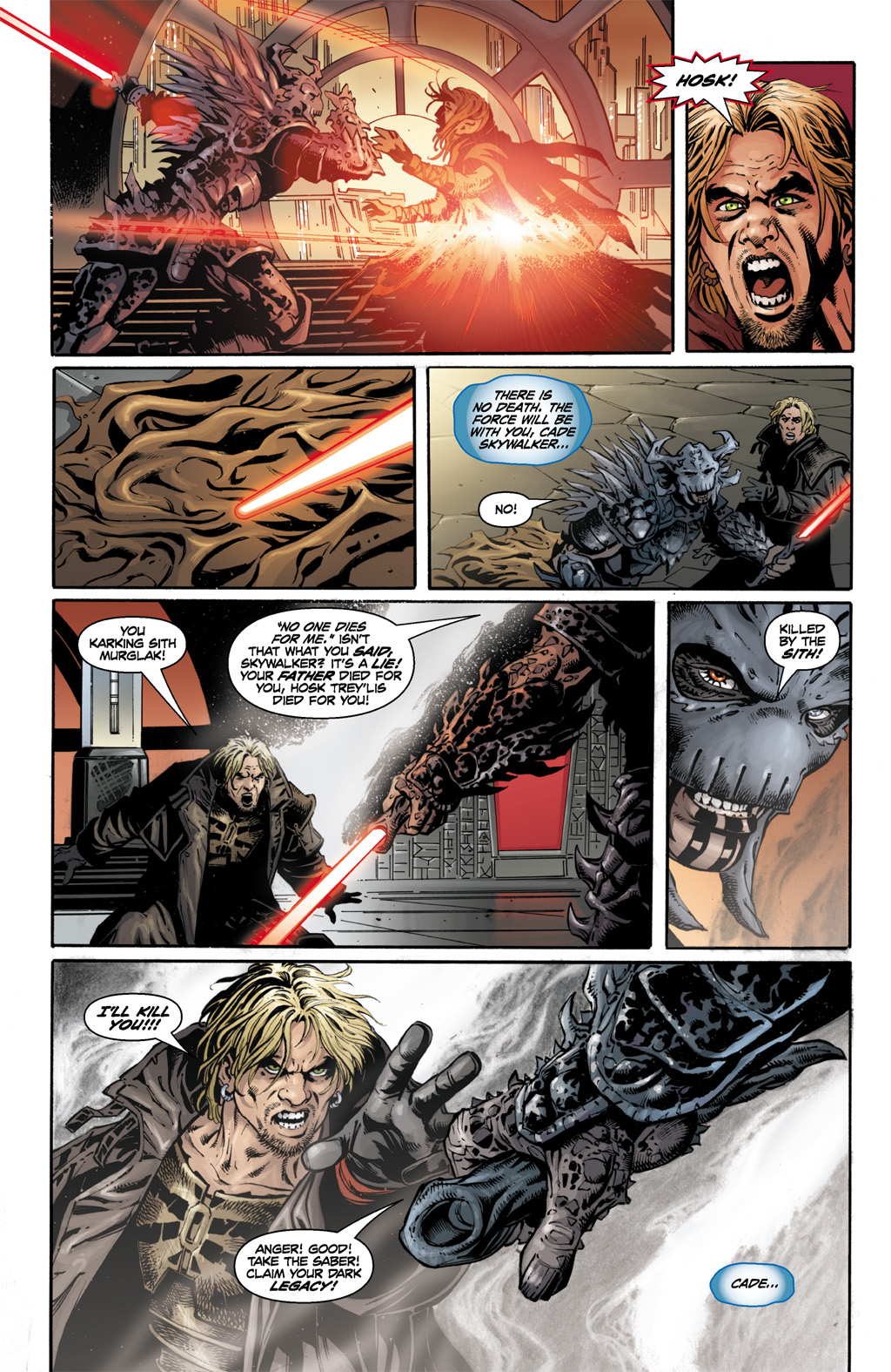 Read online Star Wars: Legacy (2006) comic -  Issue #18 - 19