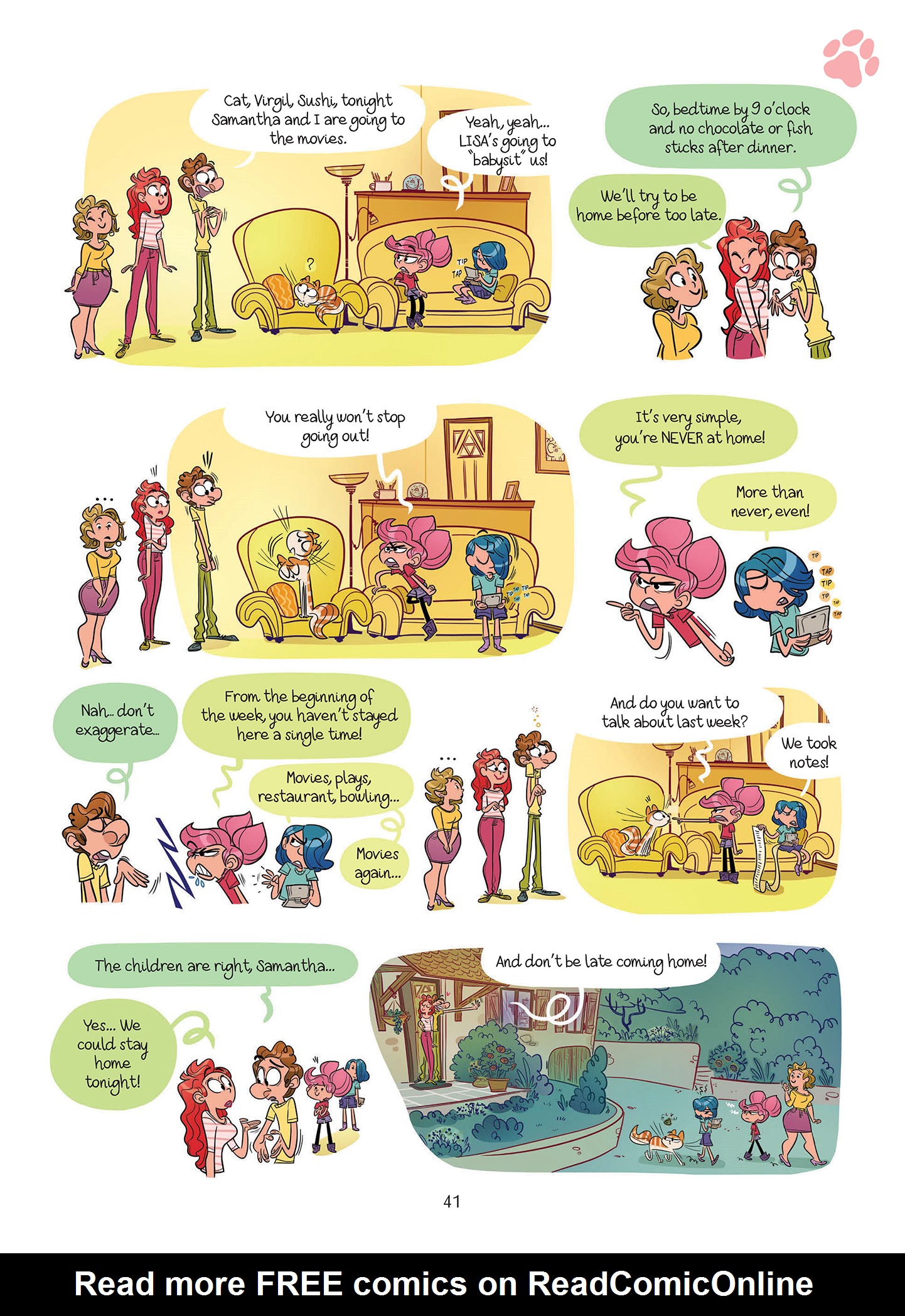 Read online Cat & Cat comic -  Issue # TPB 3 - 43