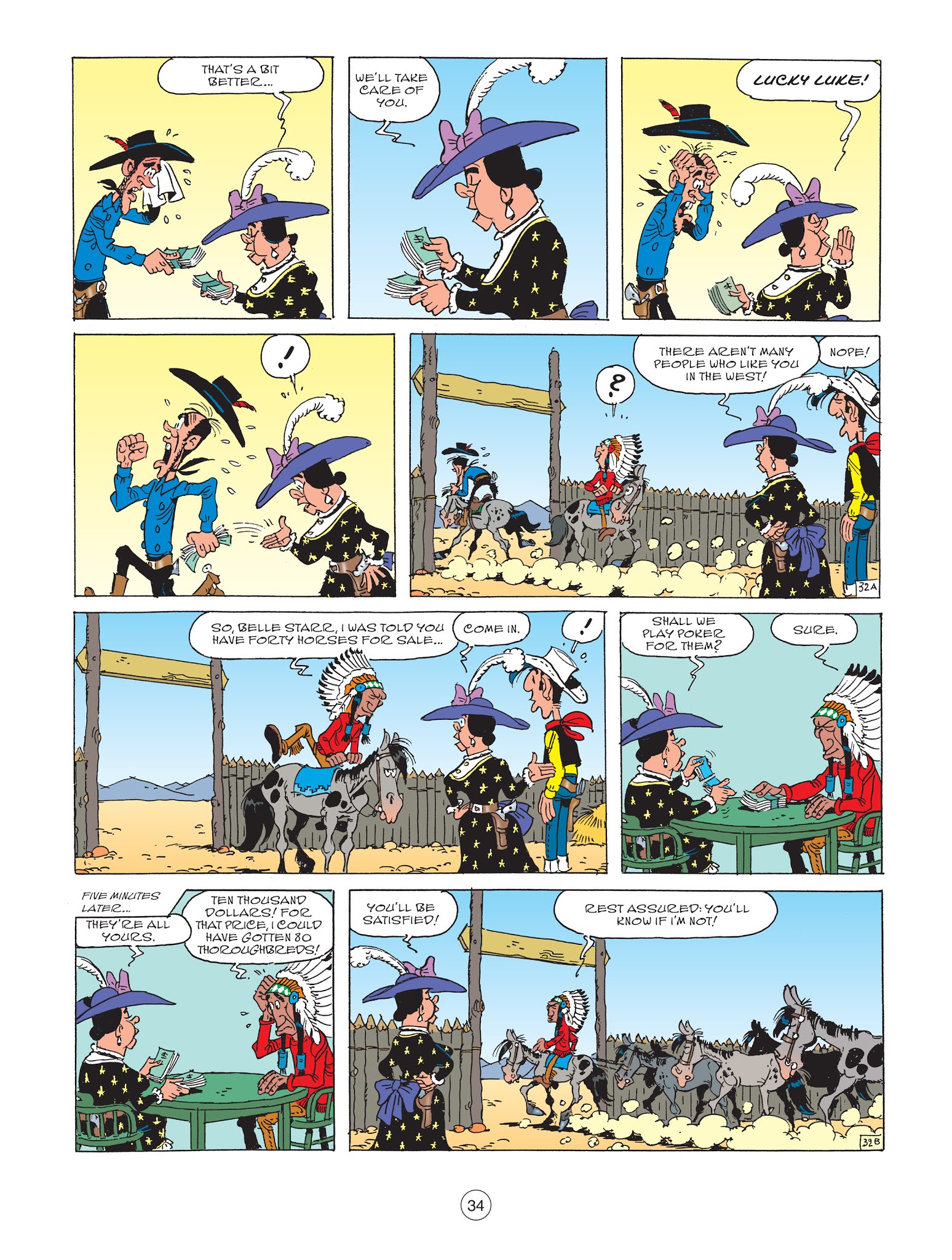 Read online A Lucky Luke Adventure comic -  Issue #67 - 35