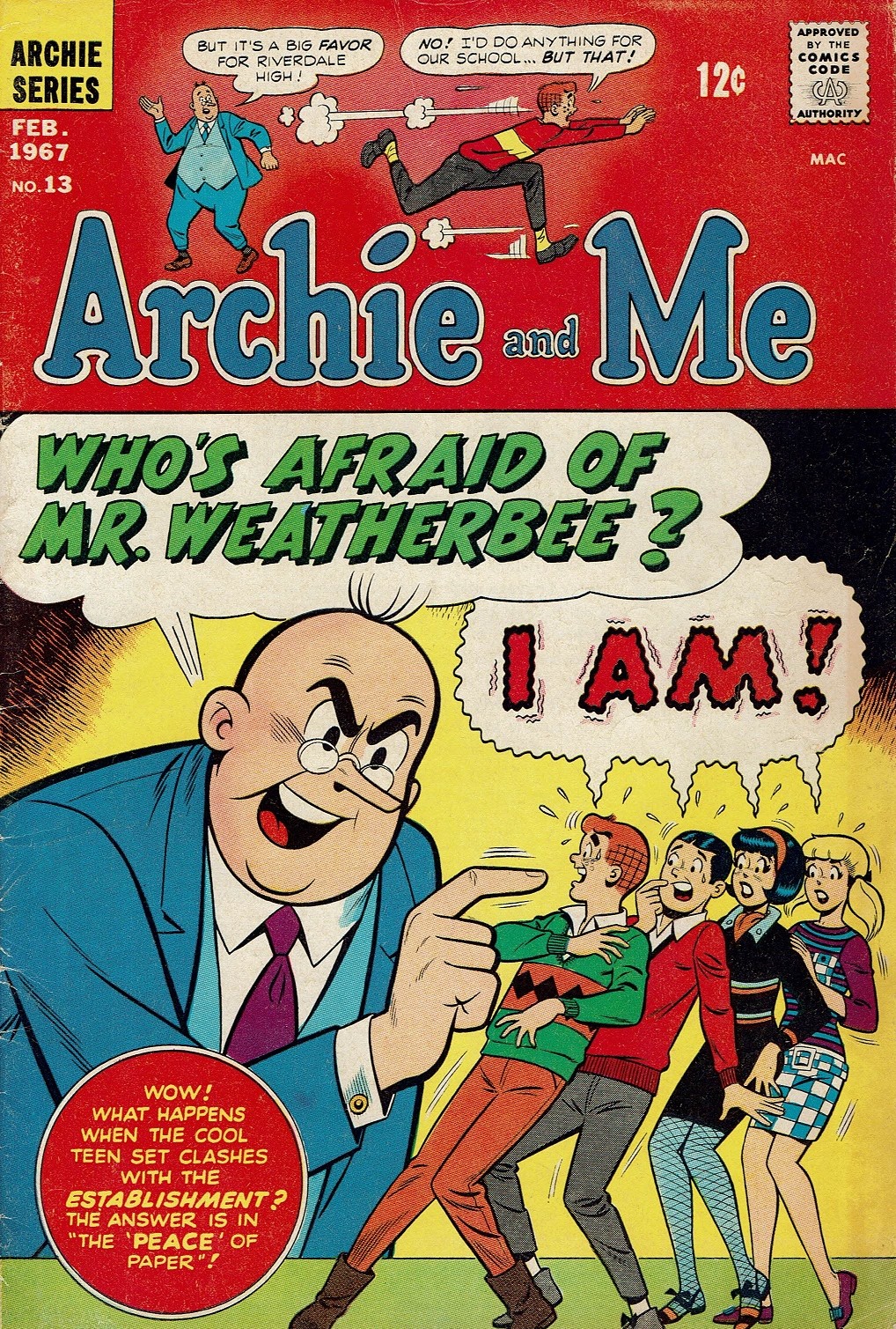 Read online Archie and Me comic -  Issue #13 - 1