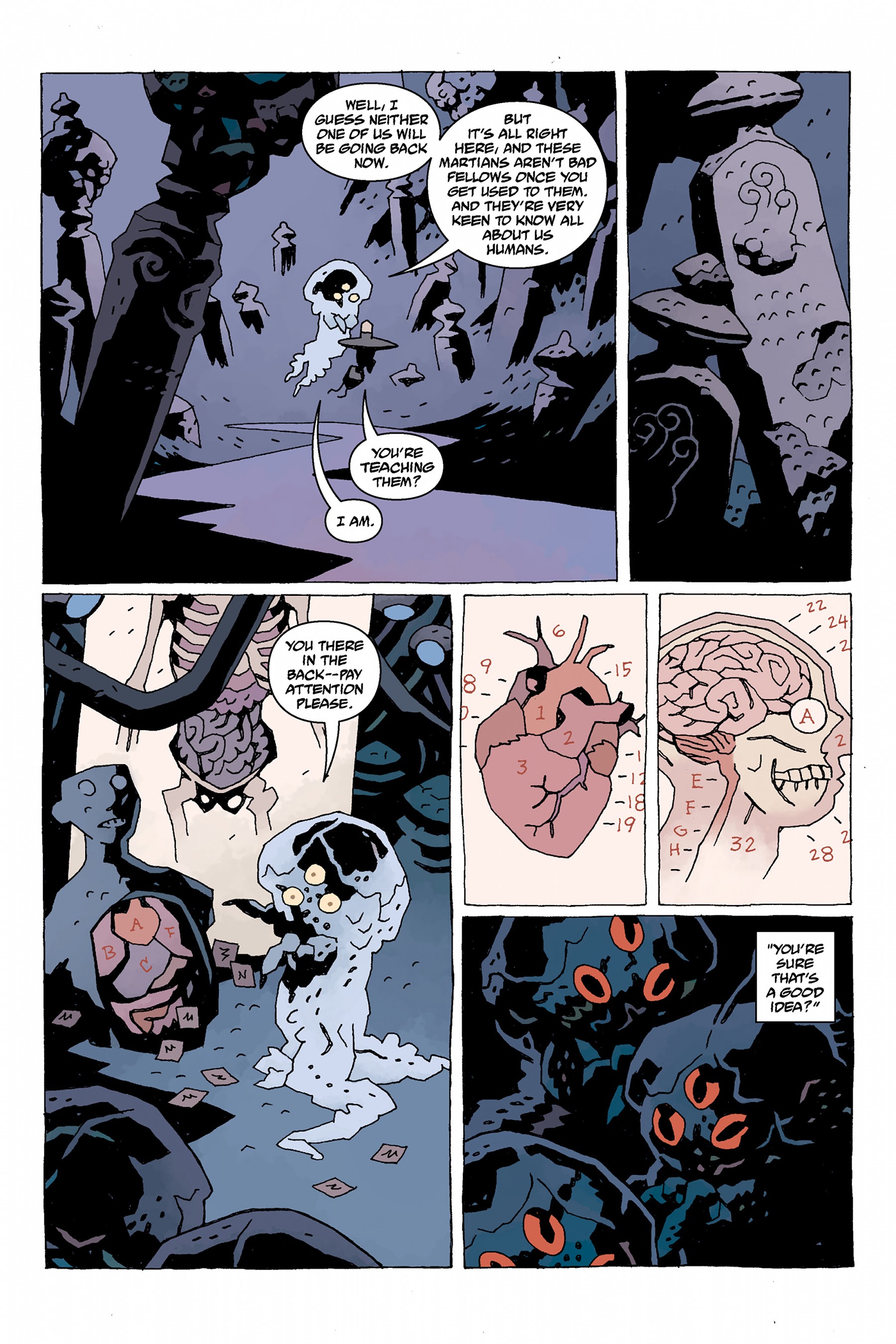 Read online The Amazing Screw-On Head and Other Curious Objects (Anniversary Edition) comic -  Issue # TPB - 81