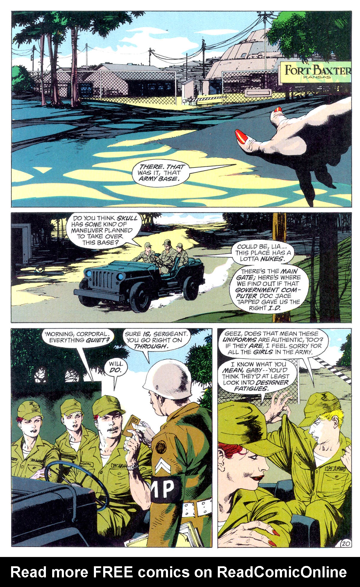 Read online The Outsiders (1985) comic -  Issue # _Annual - 22