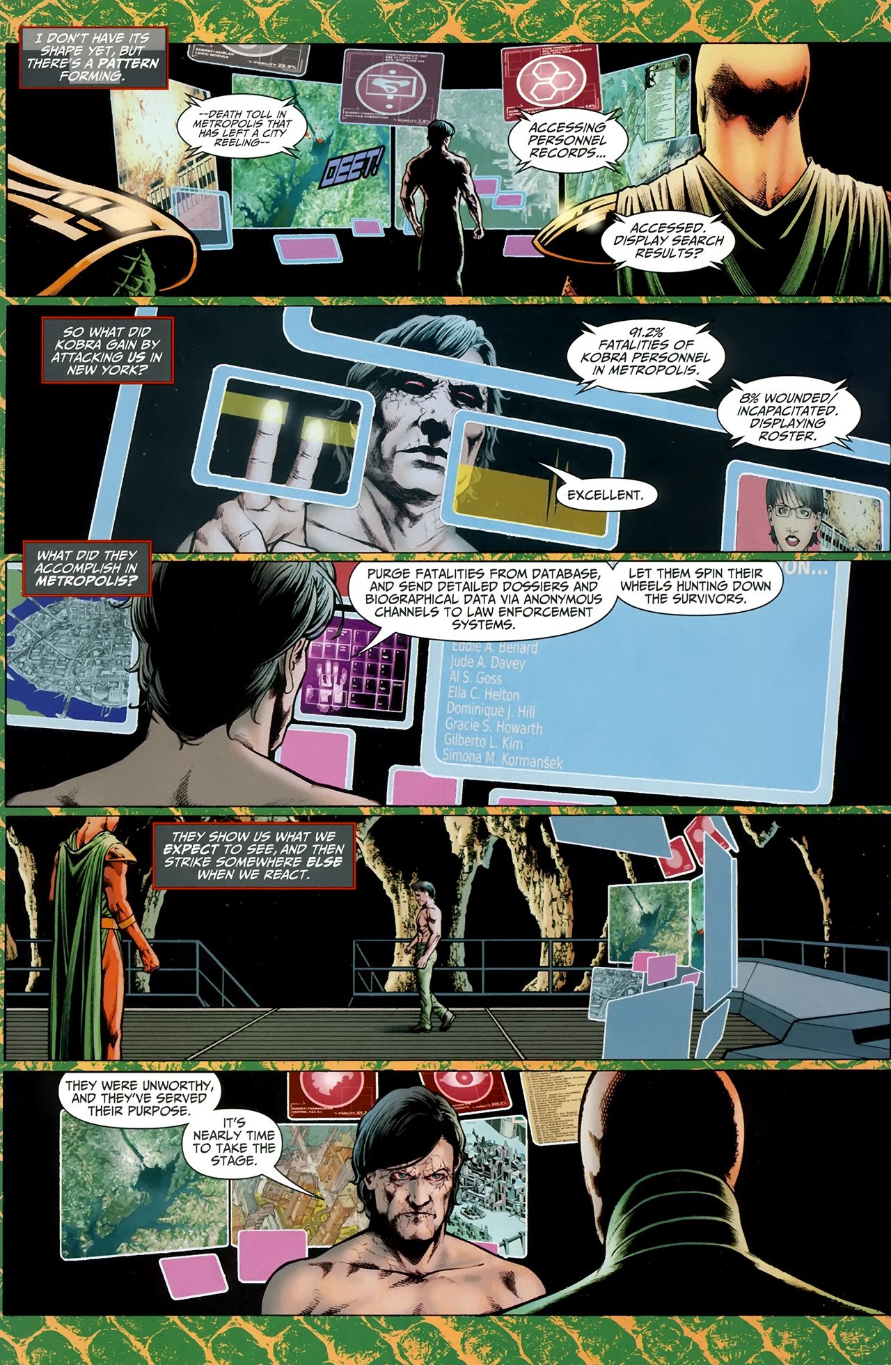 Read online JSA vs. Kobra comic -  Issue #3 - 10