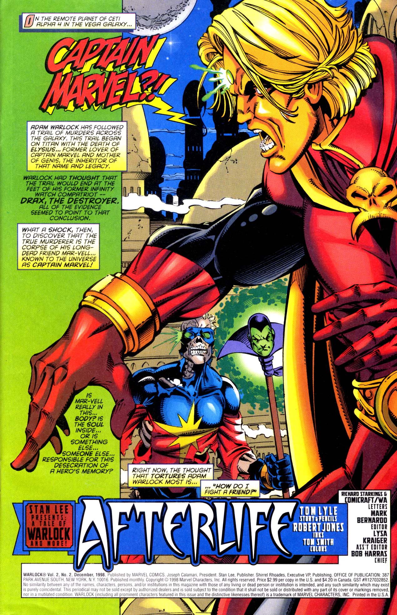 Read online Warlock (1998) comic -  Issue #2 - 2
