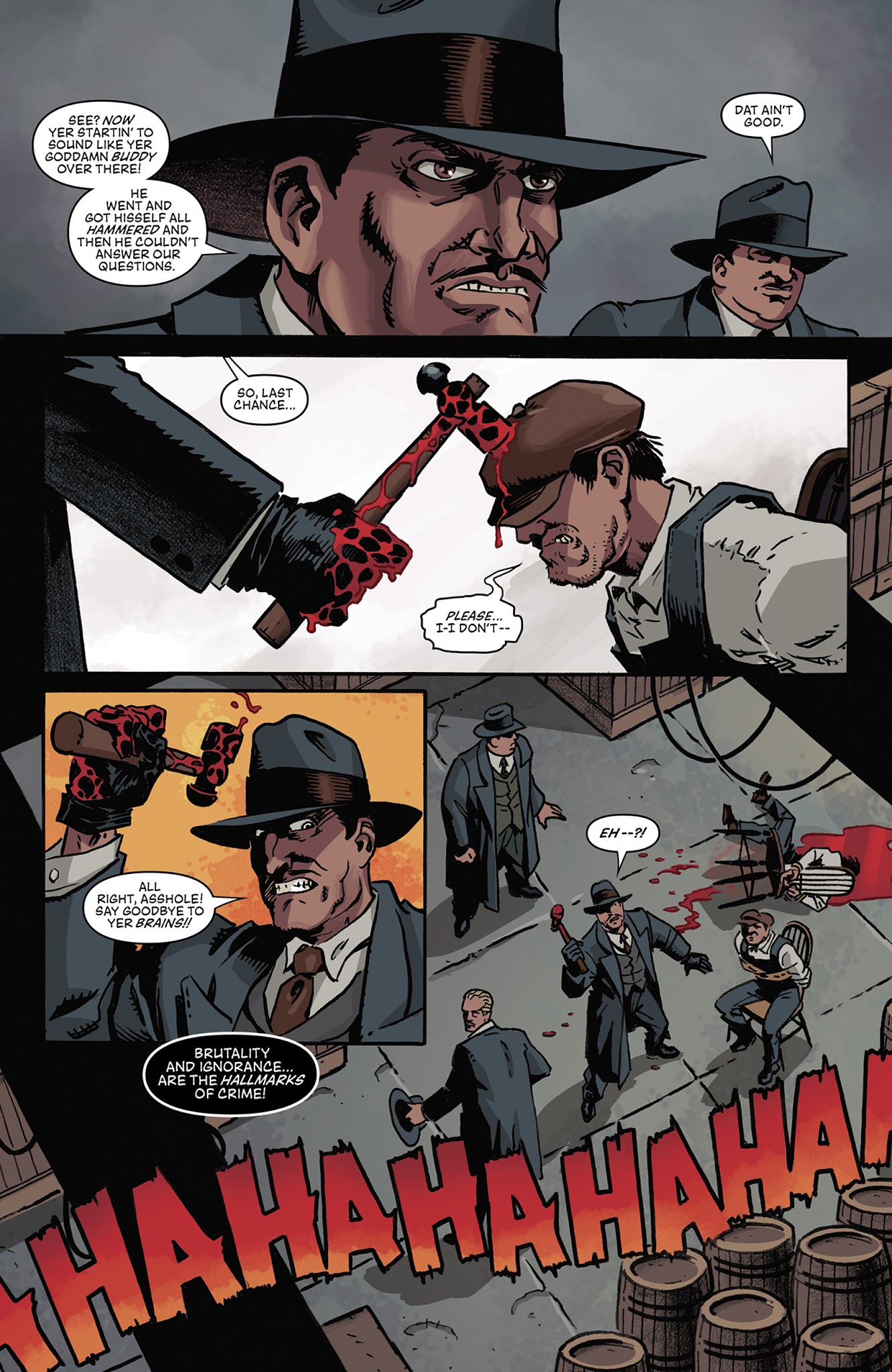 Read online Grendel vs. The Shadow comic -  Issue #1 - 16