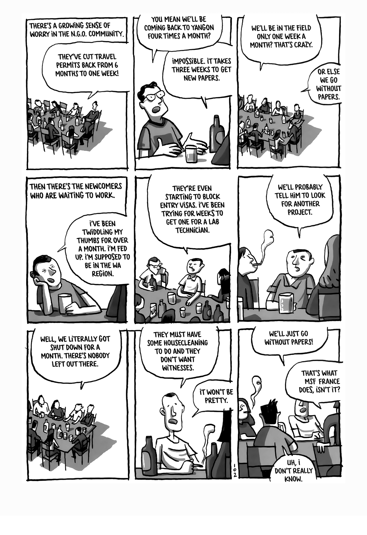 Read online Burma Chronicles comic -  Issue # TPB (Part 2) - 14