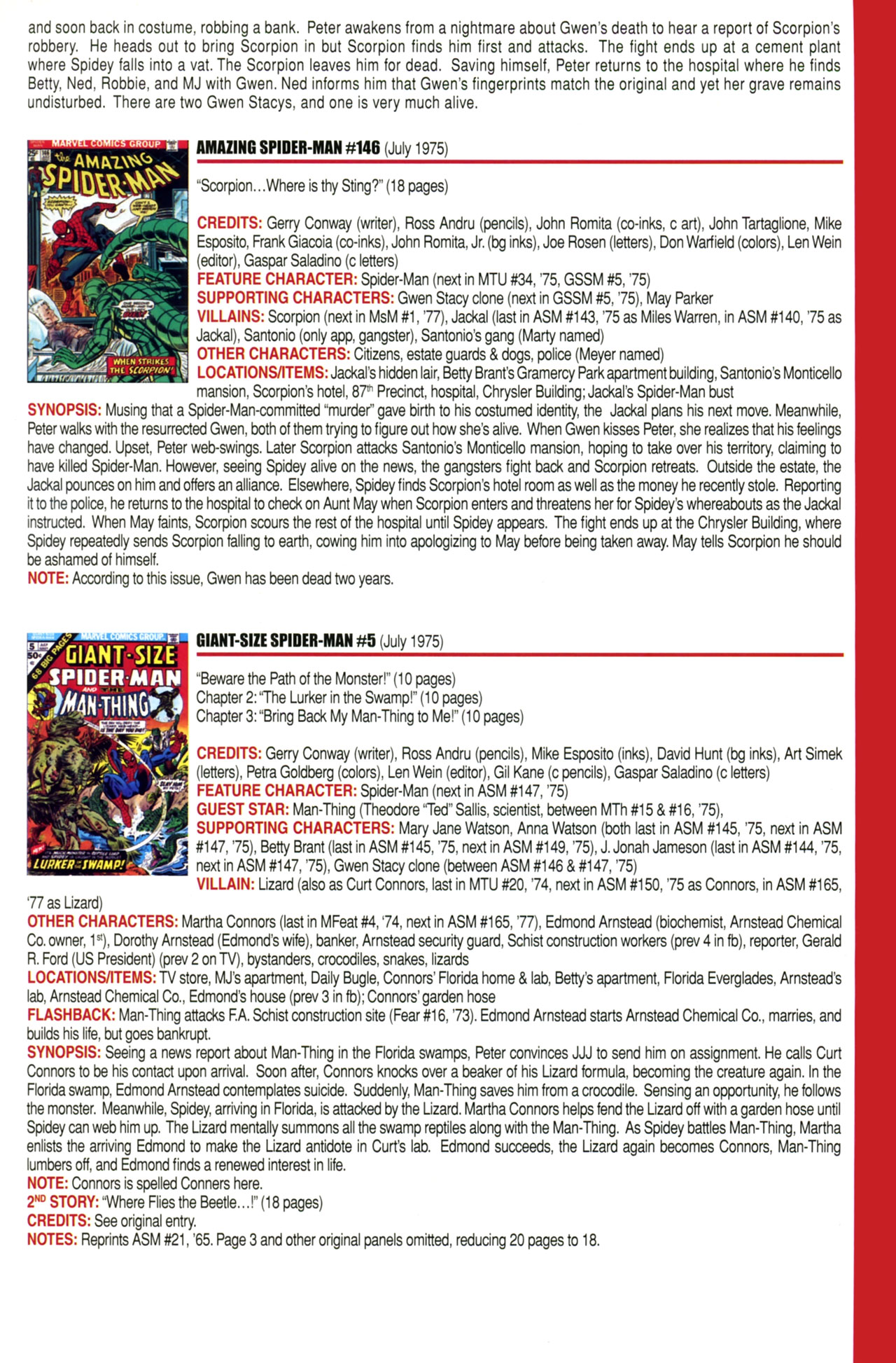 Read online Official Index to the Marvel Universe comic -  Issue #3 - 23