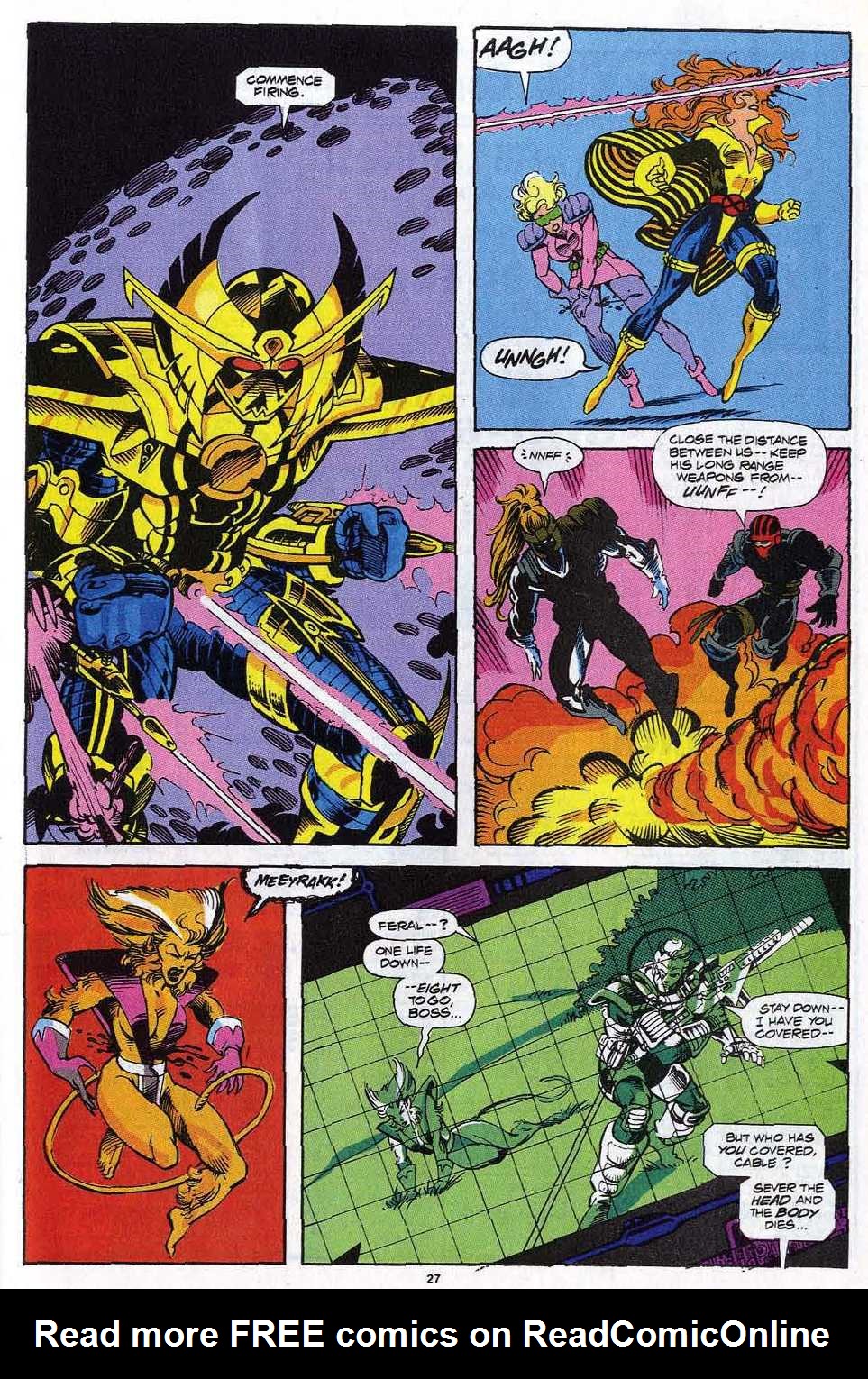 Read online X-Men Annual comic -  Issue #15 - 28