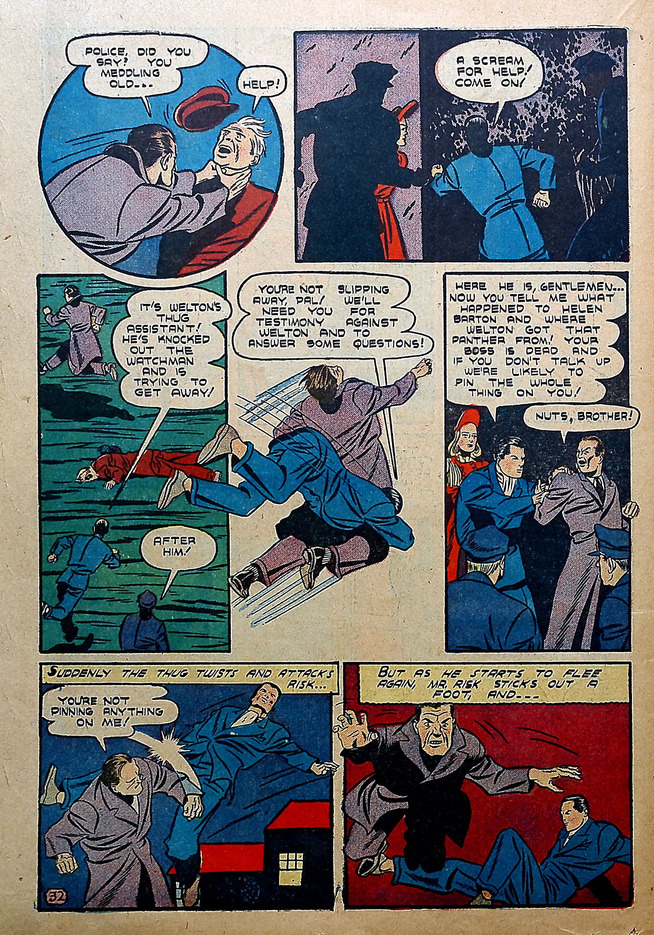 Read online Our Flag Comics comic -  Issue #5 - 29