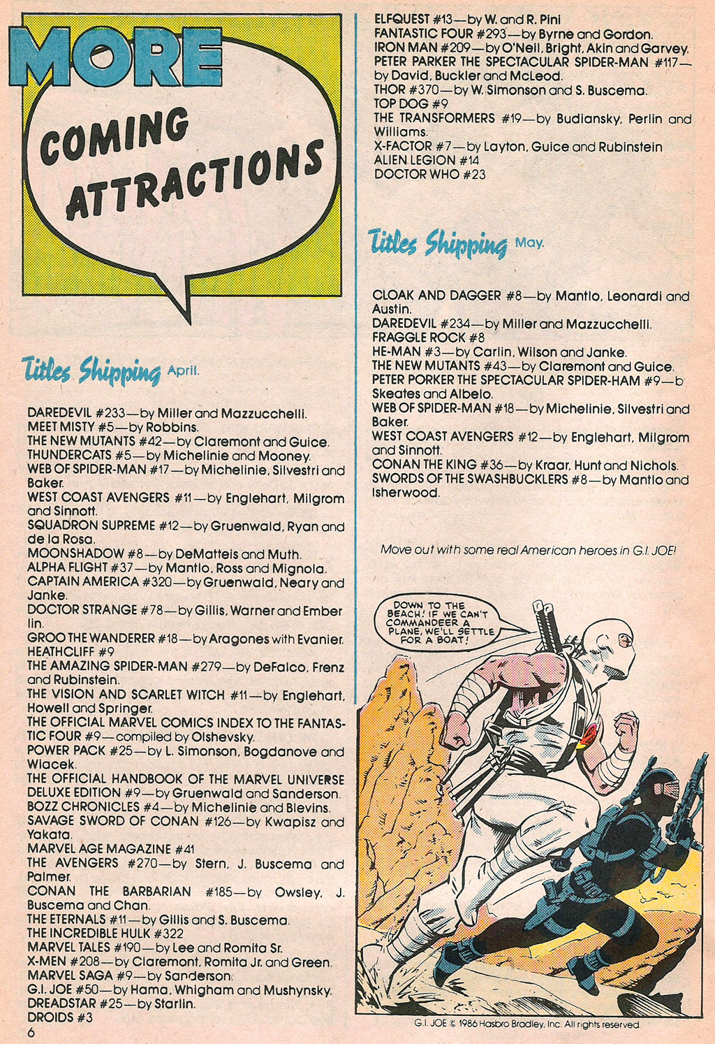 Read online Marvel Age comic -  Issue #39 - 8