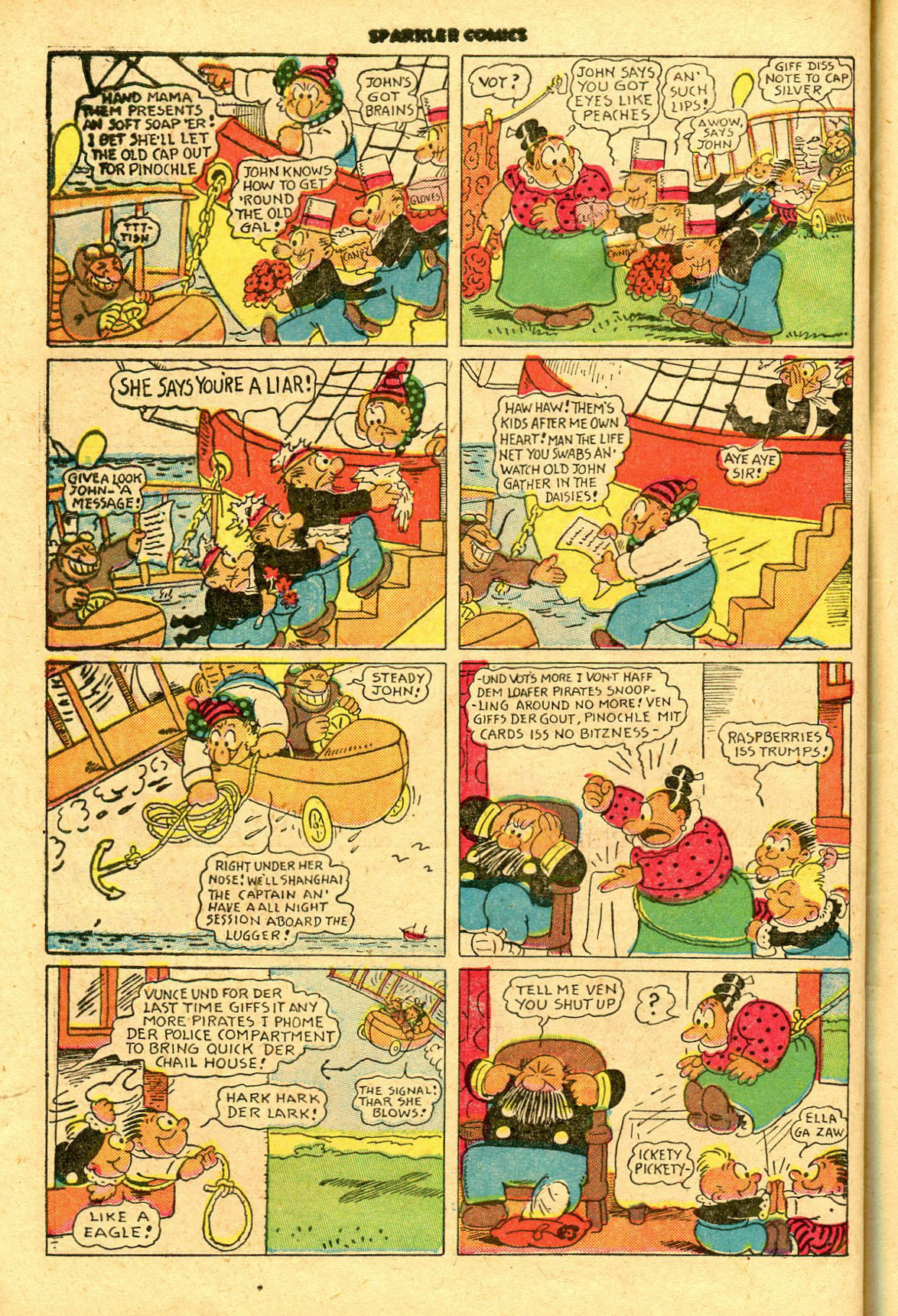 Read online Sparkler Comics comic -  Issue #44 - 42