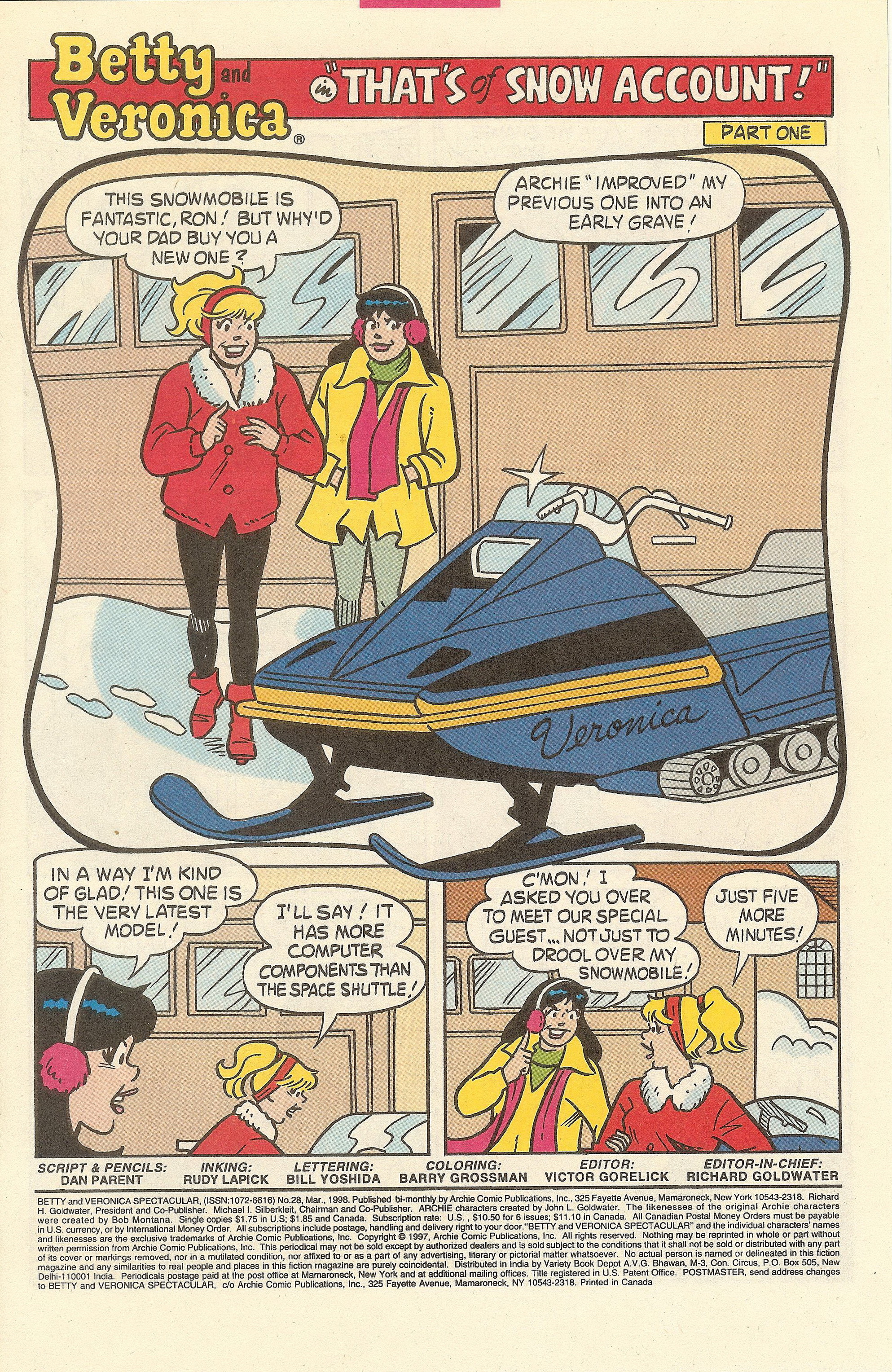 Read online Betty & Veronica Spectacular comic -  Issue #28 - 3
