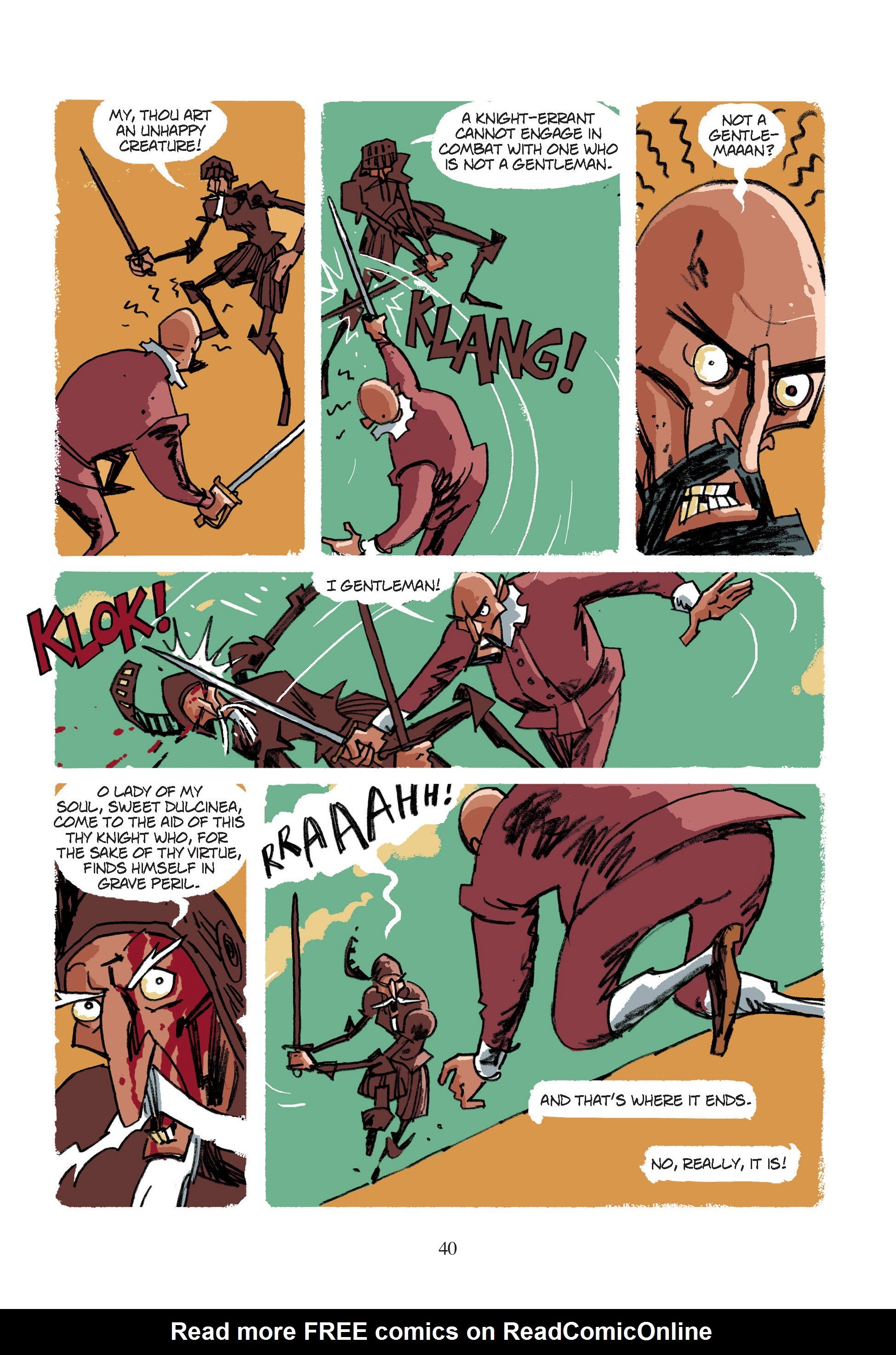 Read online The Complete Don Quixote comic -  Issue # TPB (Part 1) - 39