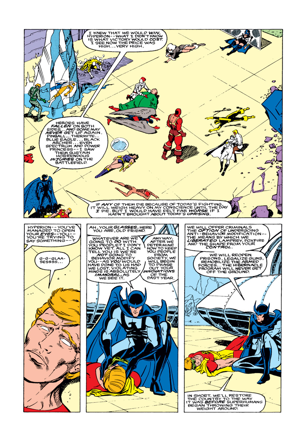Read online Squadron Supreme (1985) comic -  Issue #12 - 37
