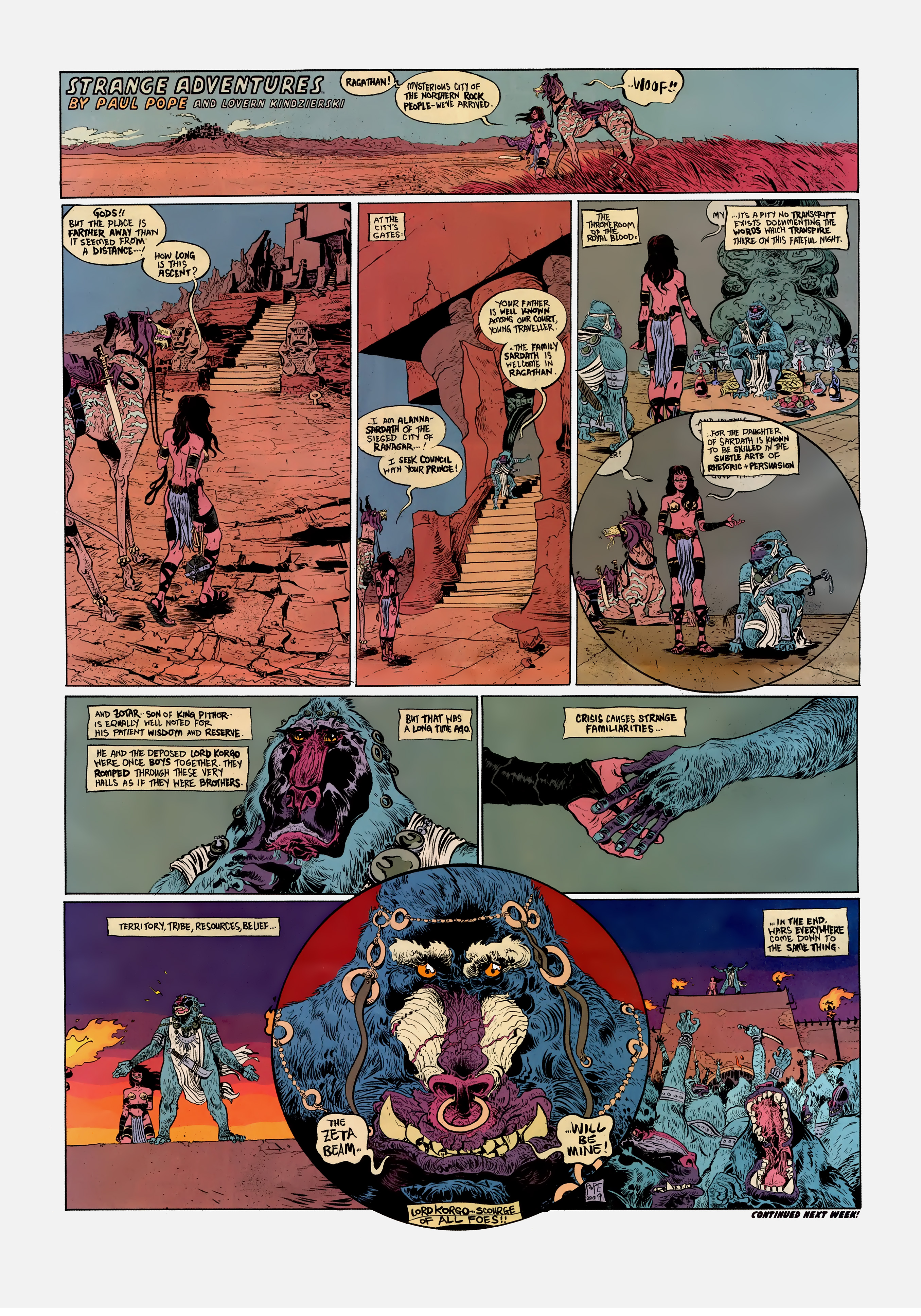 Read online Wednesday Comics comic -  Issue #8 - 9