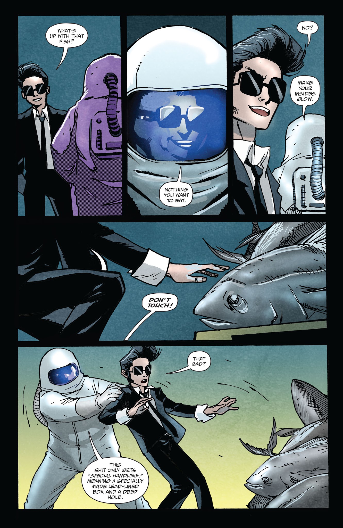 Read online Get Jiro!: Blood & Sushi comic -  Issue # TPB - 90